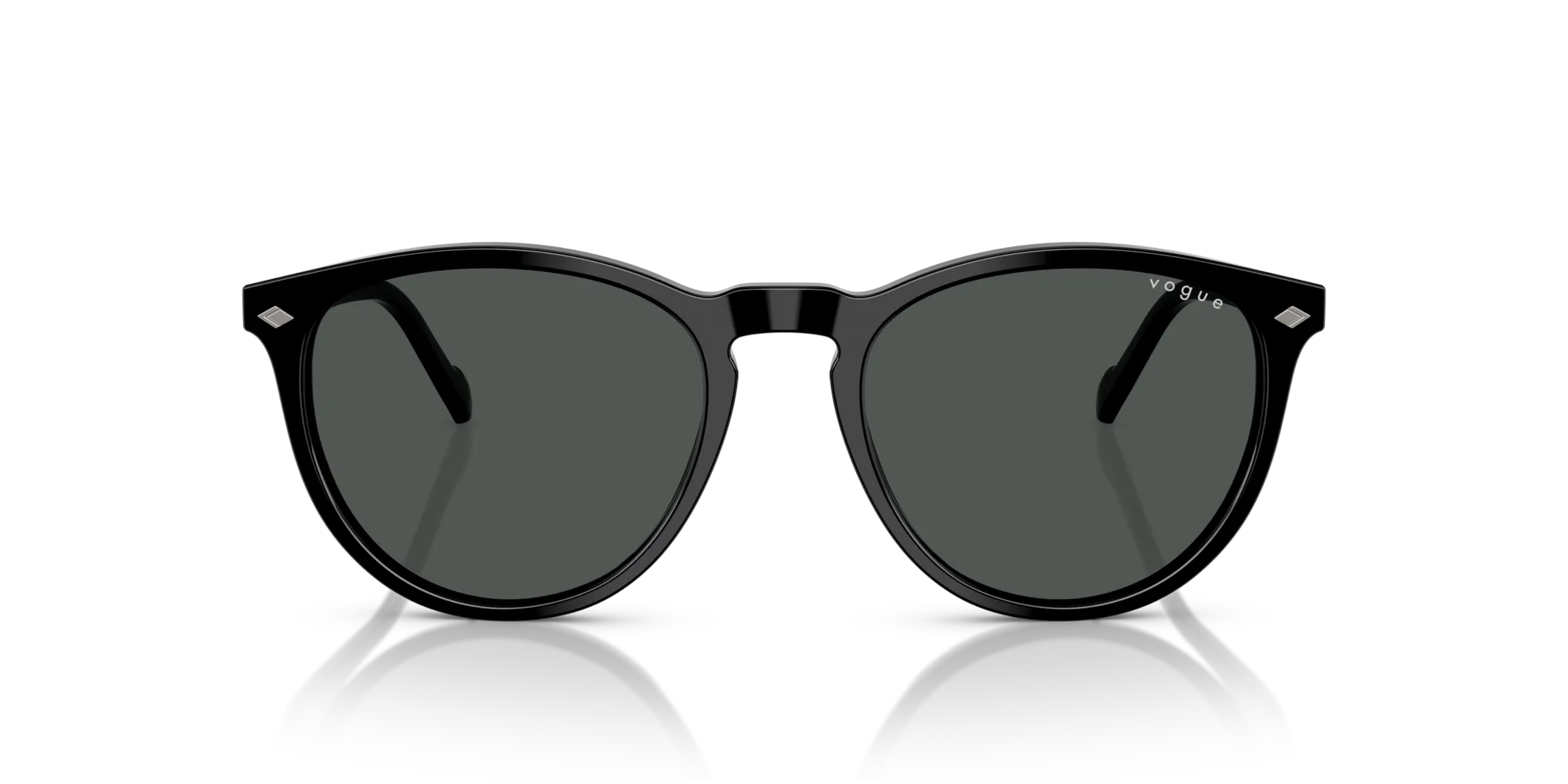 VOGUE EYEWEAR VO5599S W44/87 Occhiali da sole Acetato Nero Grigio Pantos Normale - immagine 3