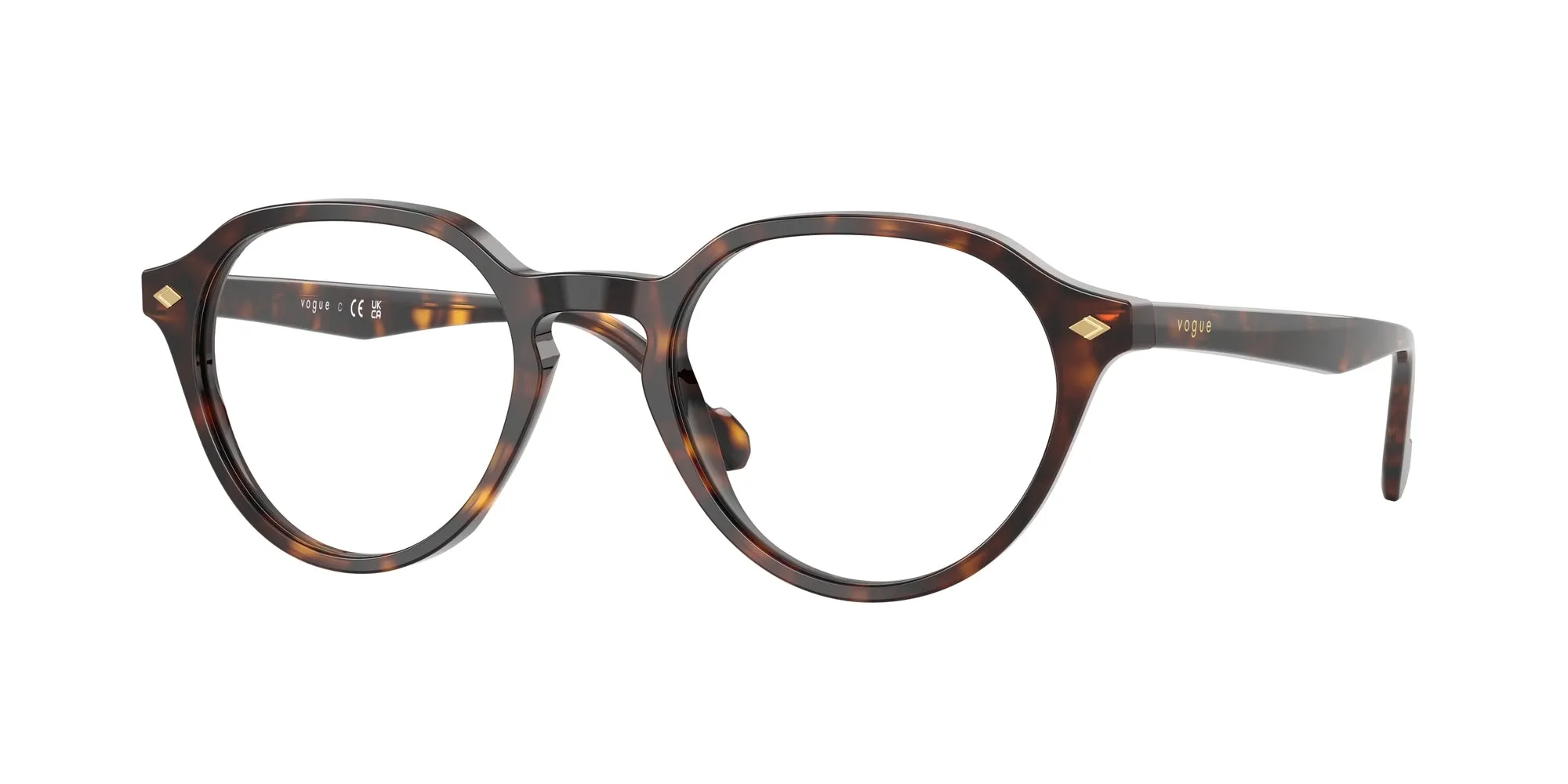 VOGUE EYEWEAR VO5598 W656 Montature da vista Acetato Marrone Pantos Normale - immagine 1