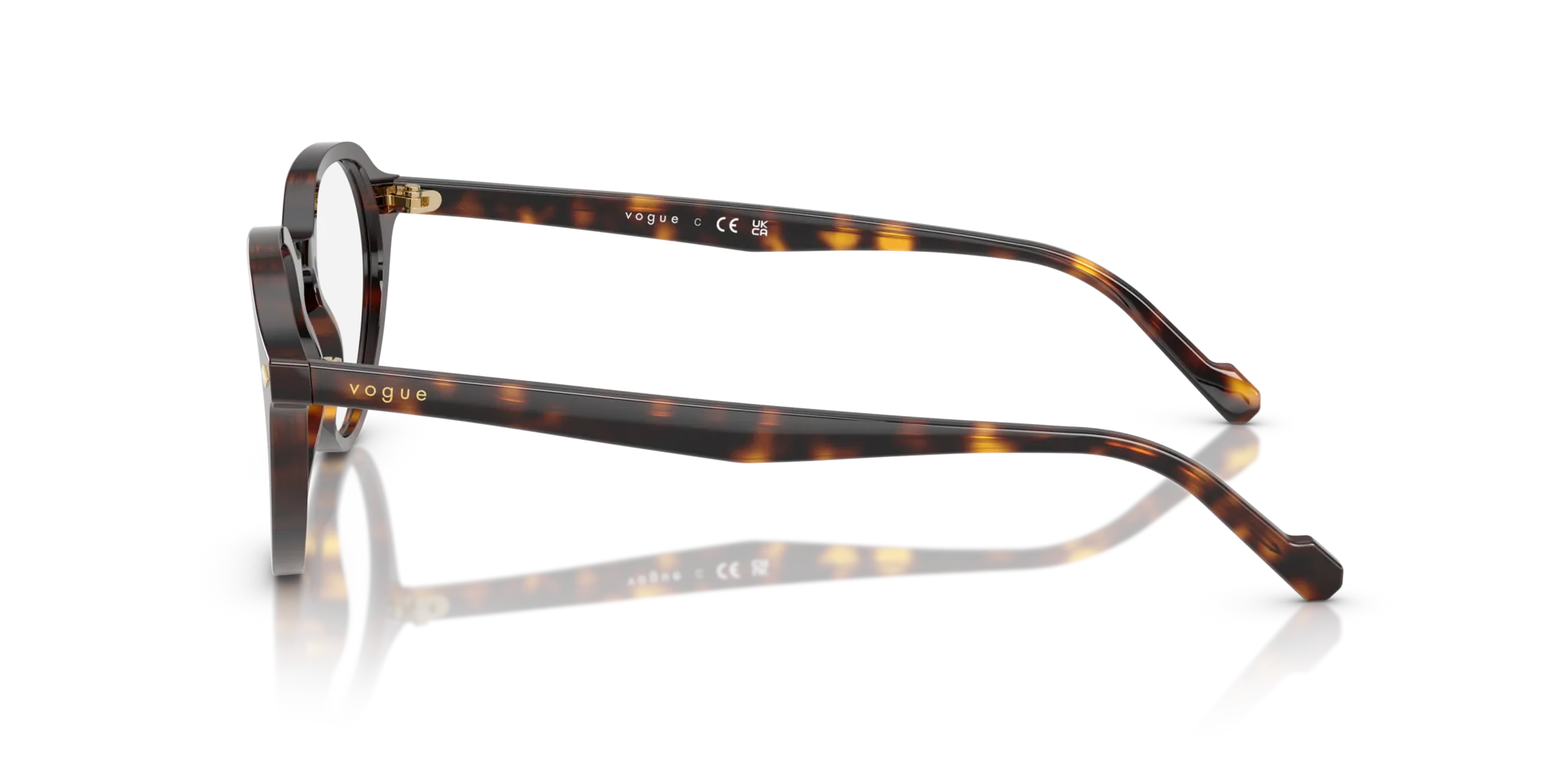 VOGUE EYEWEAR VO5598 W656 Montature da vista Acetato Marrone Pantos Normale - immagine 4