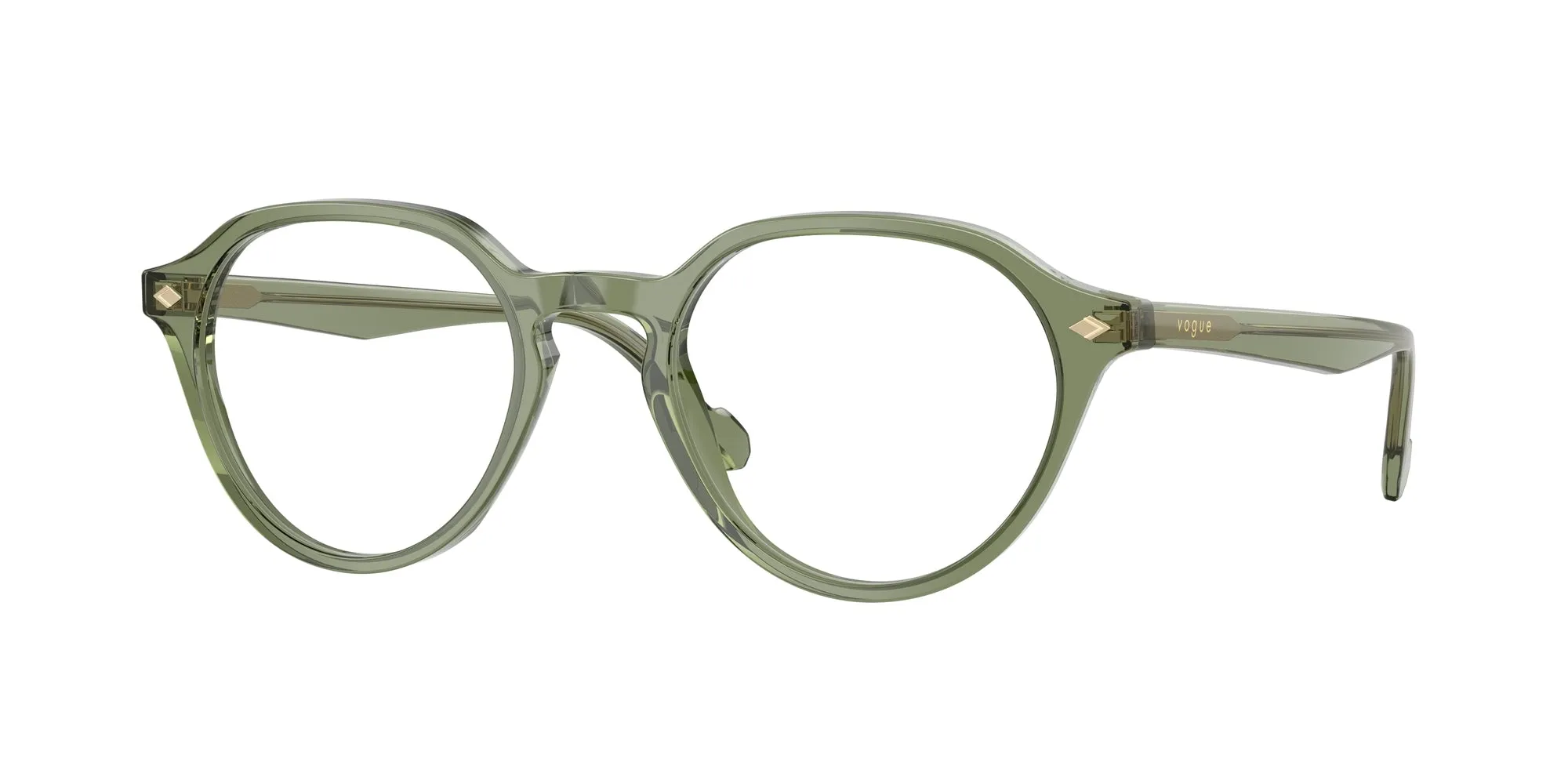 VOGUE EYEWEAR VO5598 3187 Montature da vista Acetato Verde Pantos Normale - immagine 1