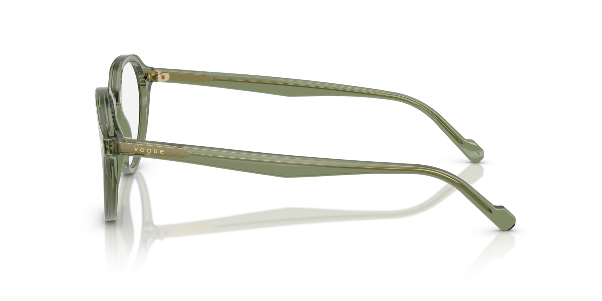 VOGUE EYEWEAR VO5598 3187 Montature da vista Acetato Verde Pantos Normale - immagine 4
