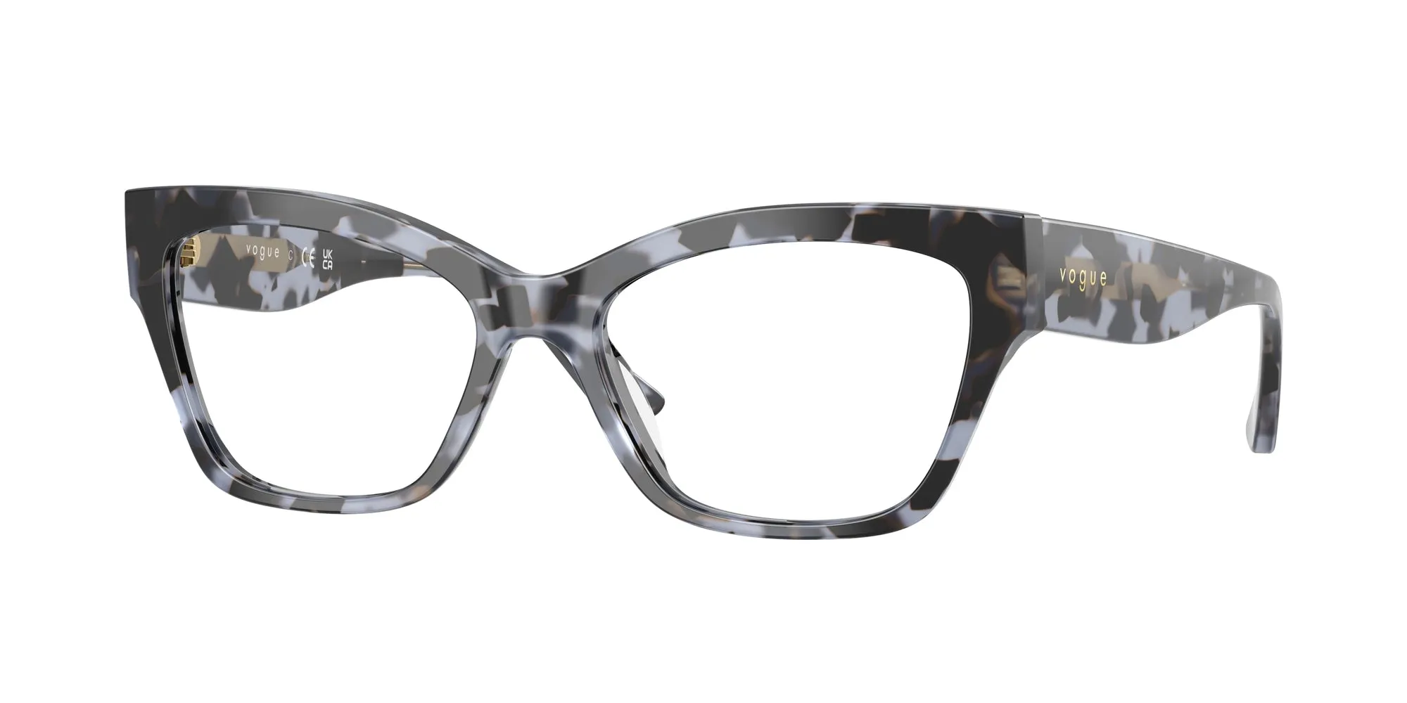 VOGUE EYEWEAR VO5523 3147 Montature da vista Acetato Blu Cat Eye Normale - immagine 1