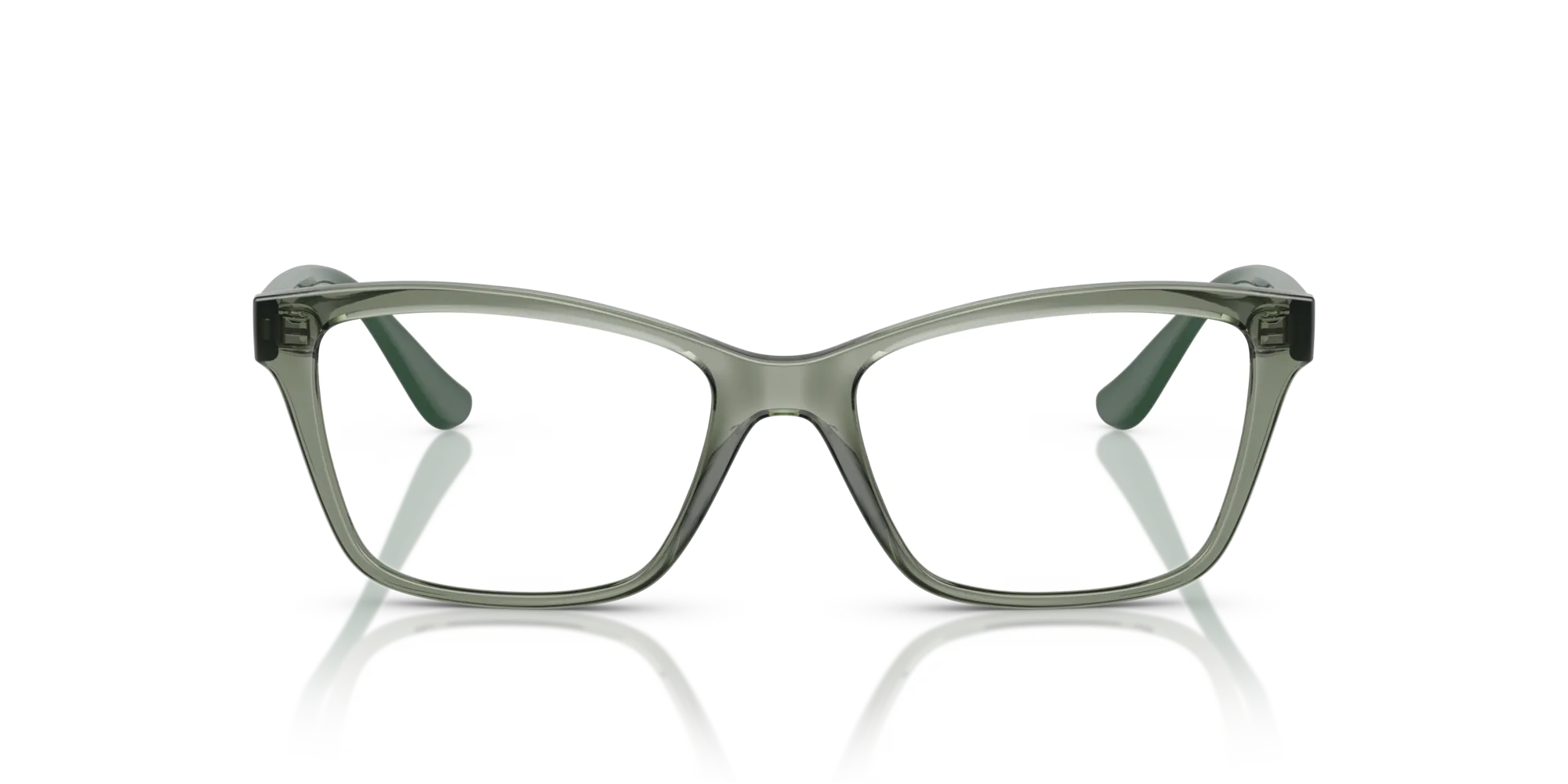VOGUE EYEWEAR VO5420 3086 Montature da vista Iniettato Verde Pillow Normale - immagine 3