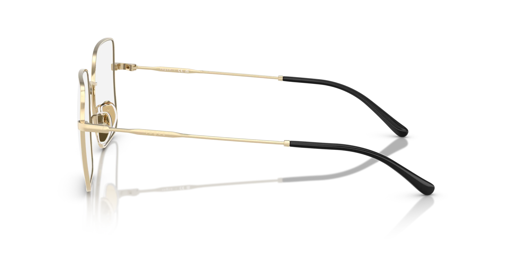VOGUE EYEWEAR VO4328D 848 Montature da vista Metallo Oro Squadrata Normale - immagine 4