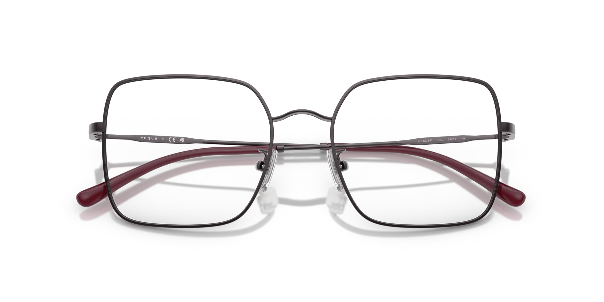 VOGUE EYEWEAR VO4328D 5149 Montature da vista Metallo Viola Squadrata Normale - immagine 2