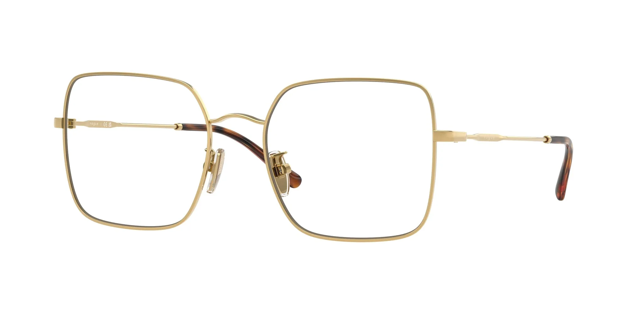VOGUE EYEWEAR VO4328D 280 Montature da vista Metallo Oro Squadrata Normale - immagine 1