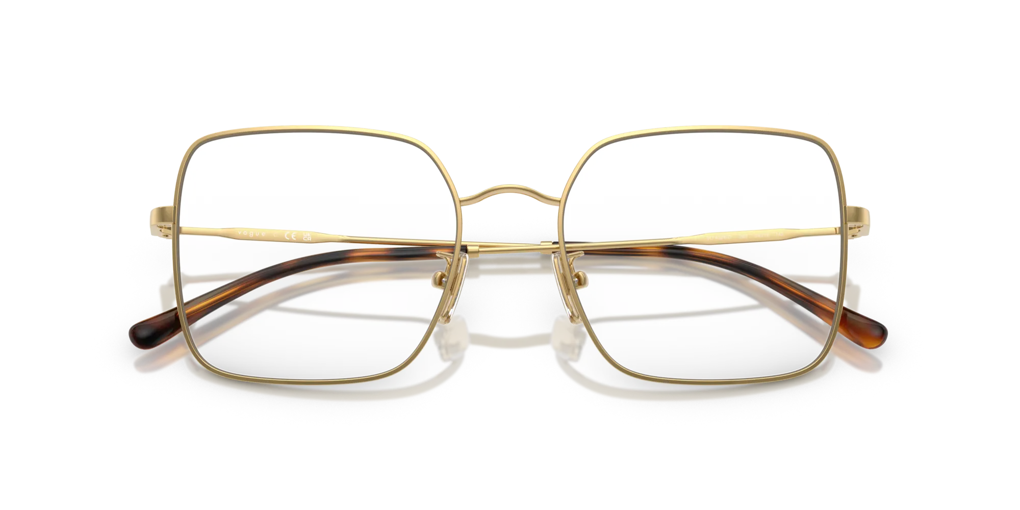 VOGUE EYEWEAR VO4328D 280 Montature da vista Metallo Oro Squadrata Normale - immagine 2