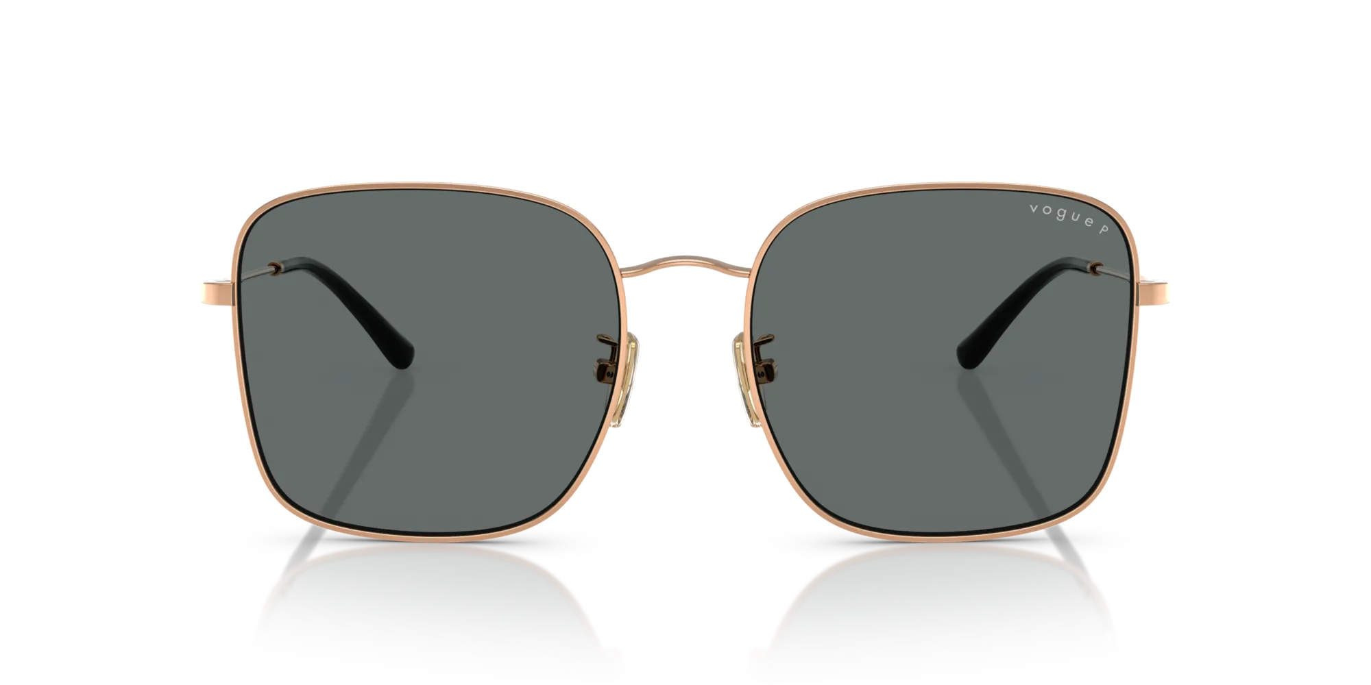 VOGUE EYEWEAR VO4327SD 515281 Occhiali da sole Metallo Oro Grigio Squadrata Polarizzata - immagine 3
