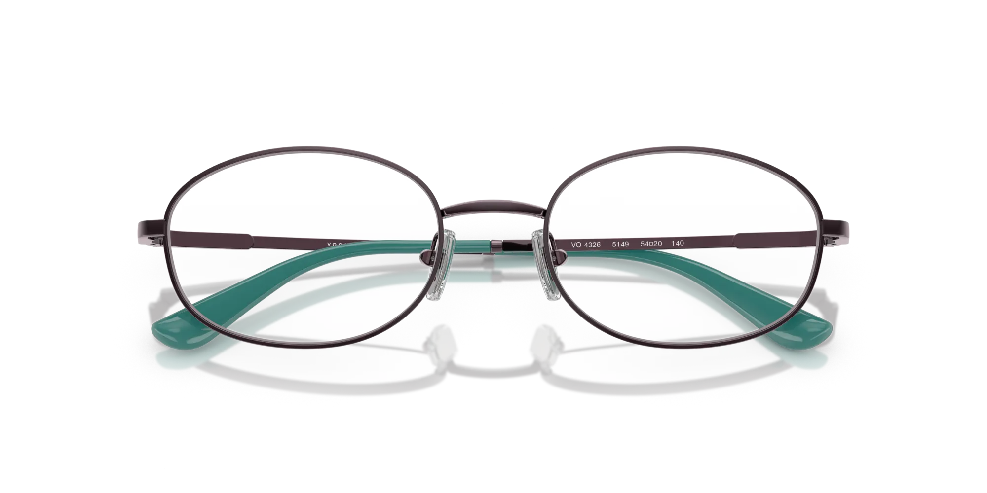 VOGUE EYEWEAR VO4326 5149 Montature da vista Metallo Viola Trasparente Rotonda Normale - immagine 2