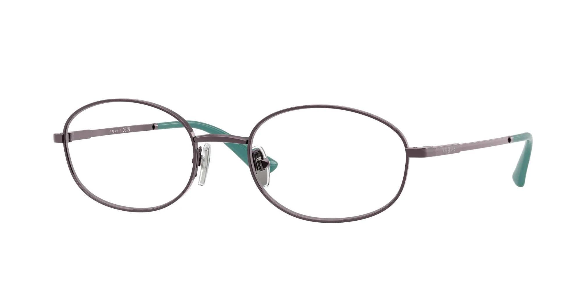 VOGUE EYEWEAR VO4326 5149 Montature da vista Metallo Viola Rotonda Normale - immagine 1