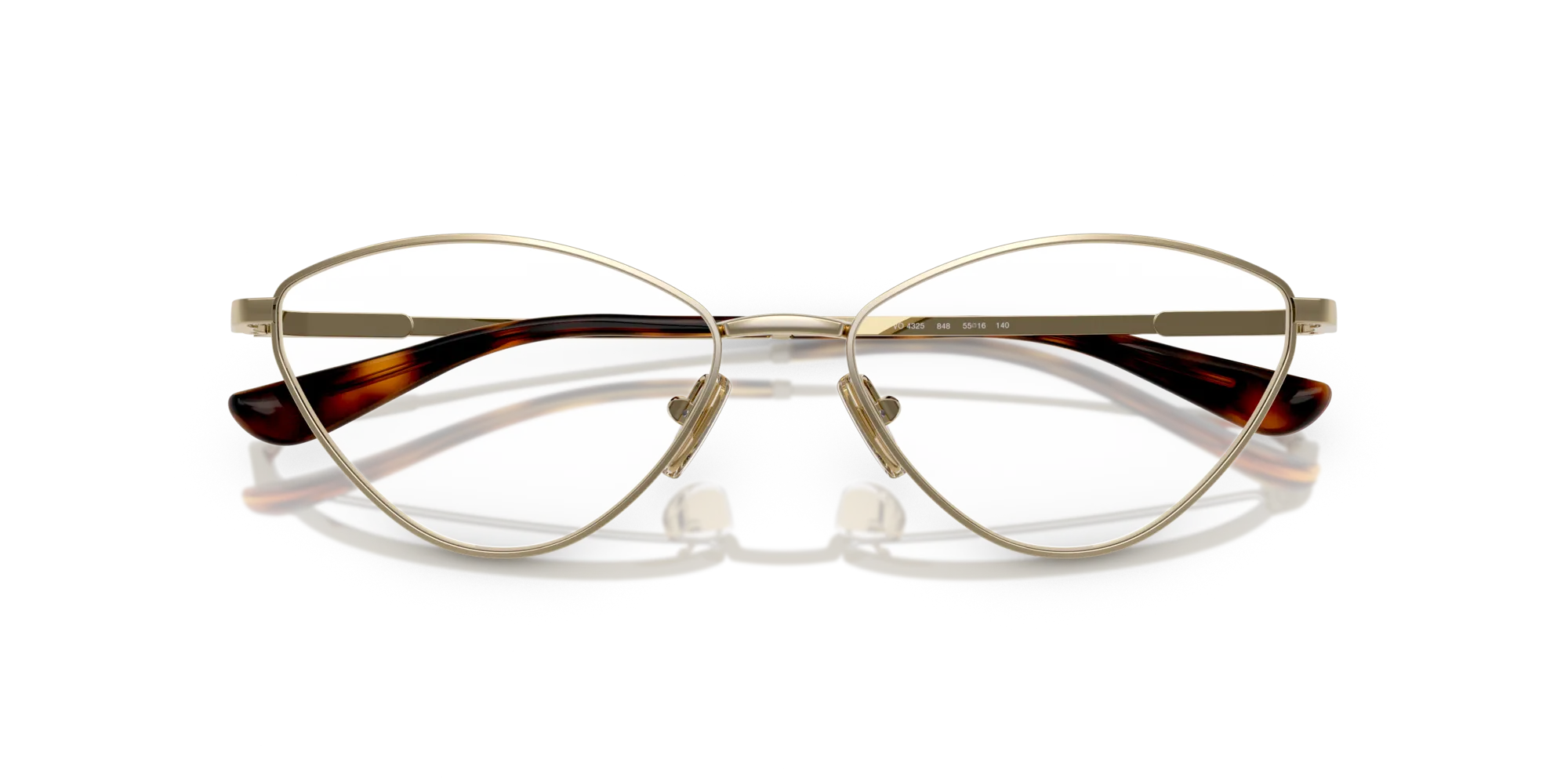 VOGUE EYEWEAR VO4325 848 Montature da vista Metallo Oro Geometrica Normale - immagine 2