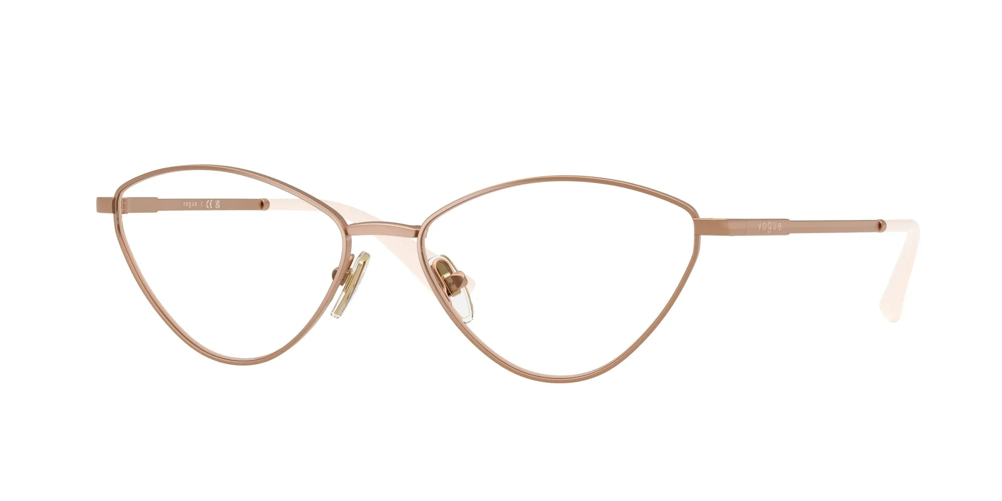 VOGUE EYEWEAR VO4325 5152 Montature da vista Metallo Oro Geometrica Normale - immagine 1