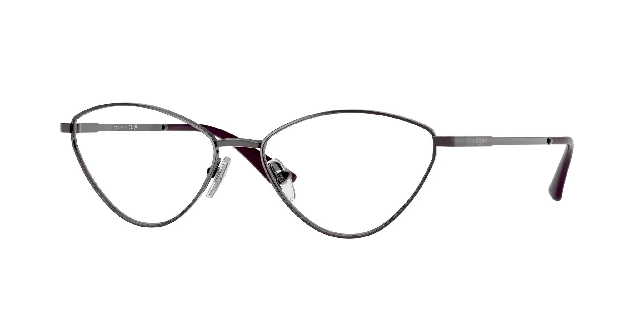 VOGUE EYEWEAR VO4325 5149 Montature da vista Metallo Viola Geometrica Normale - immagine 1