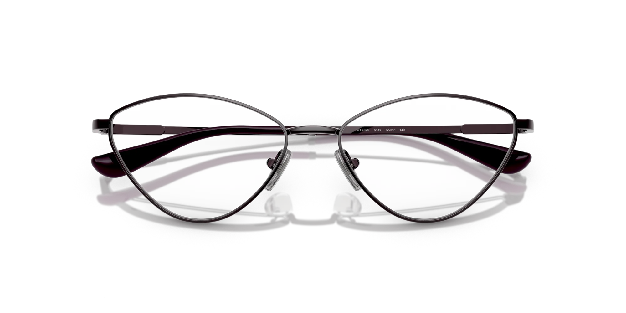 VOGUE EYEWEAR VO4325 5149 Montature da vista Metallo Viola Geometrica Normale - immagine 2