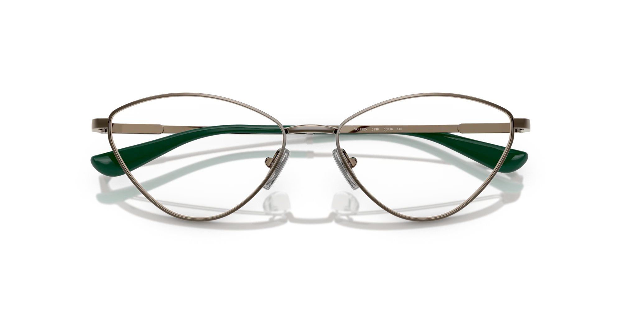 VOGUE EYEWEAR VO4325 5138 Montature da vista Metallo Marrone Geometrica Normale - immagine 2