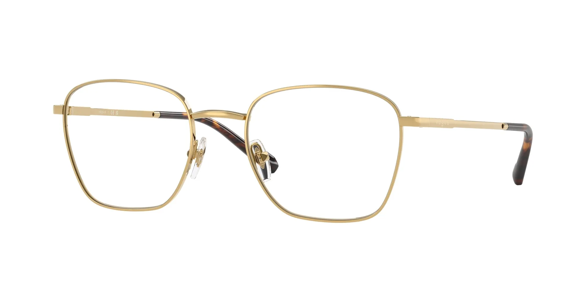 VOGUE EYEWEAR VO4321 280 Montature da vista Metallo Oro Pillow Normale - immagine 1