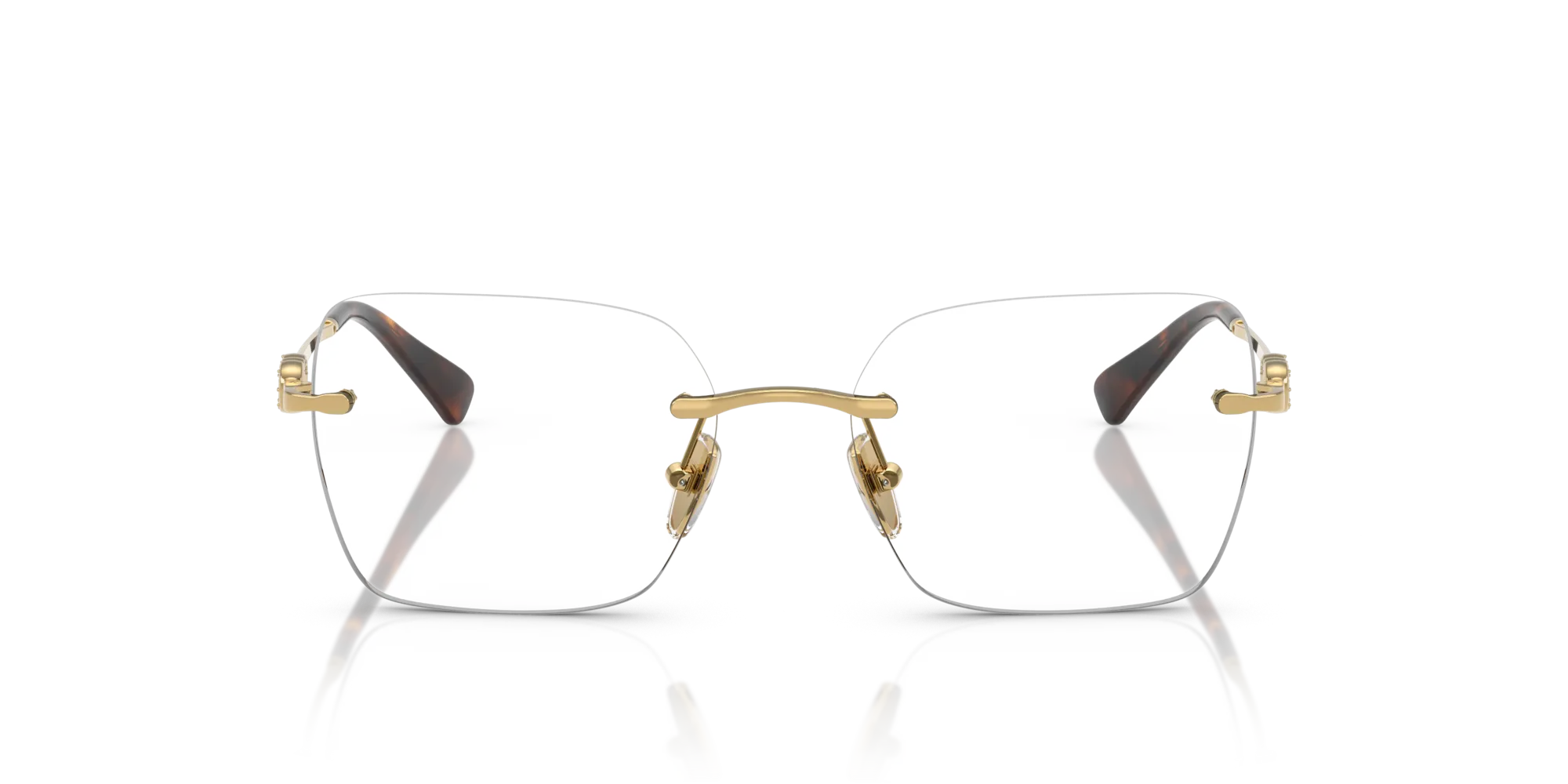 VOGUE EYEWEAR VO4320B 280 Montature da vista Metallo Oro Squadrata Normale - immagine 3