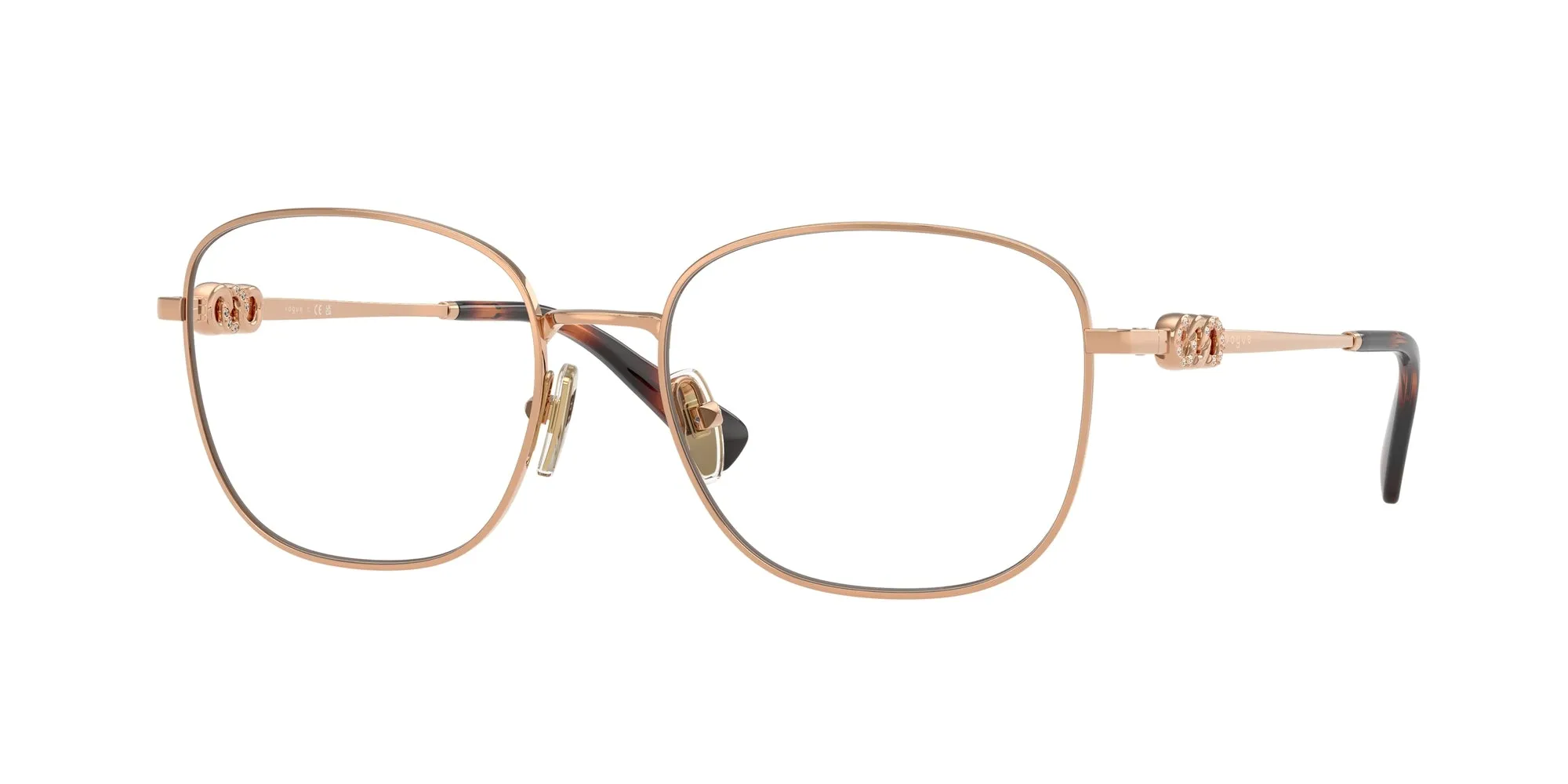 VOGUE EYEWEAR VO4319B 5152 Montature da vista Metallo Oro Squadrata Normale - immagine 1