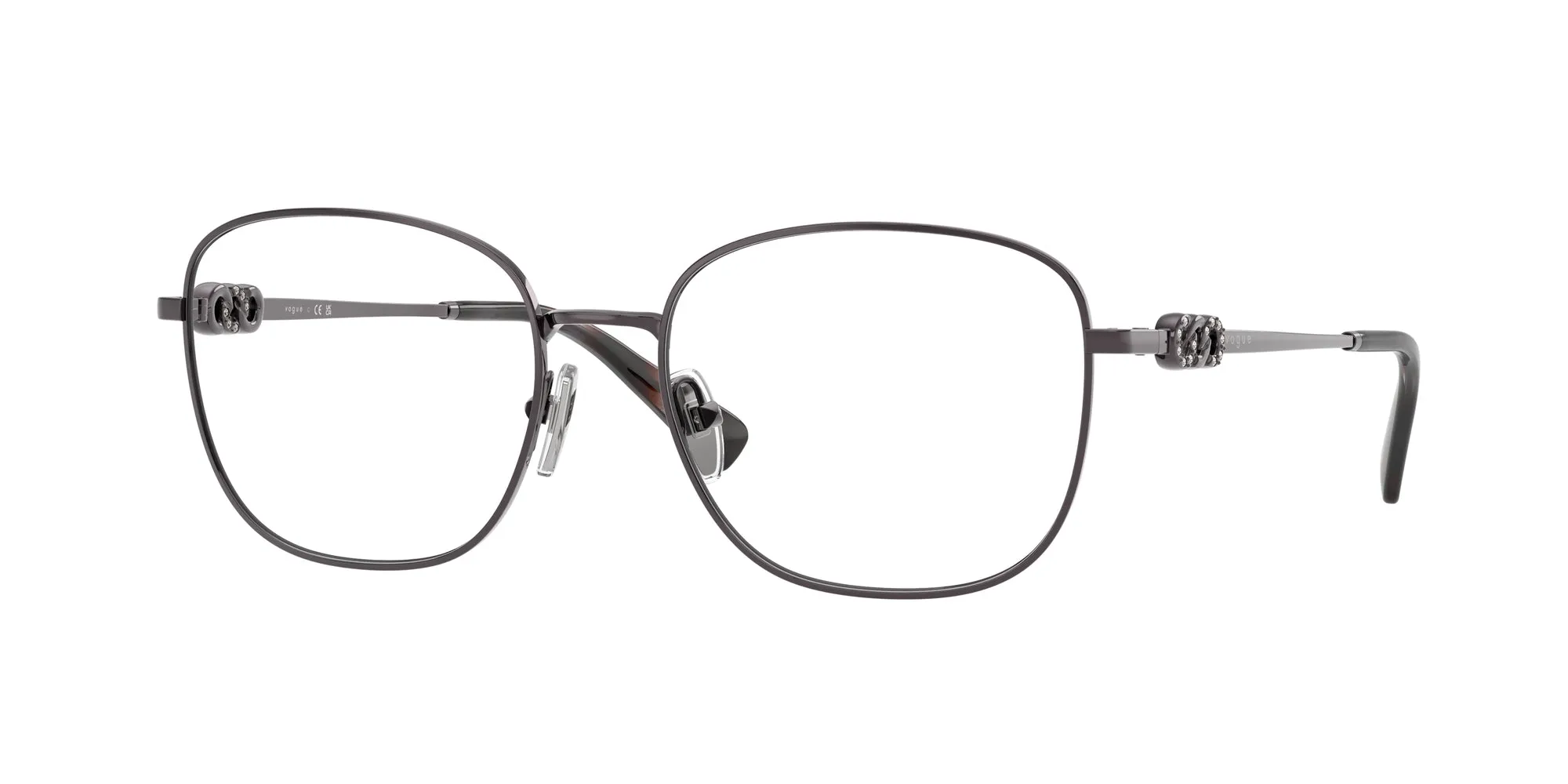 VOGUE EYEWEAR VO4319B 5149 Montature da vista Metallo Viola Squadrata Normale - immagine 1