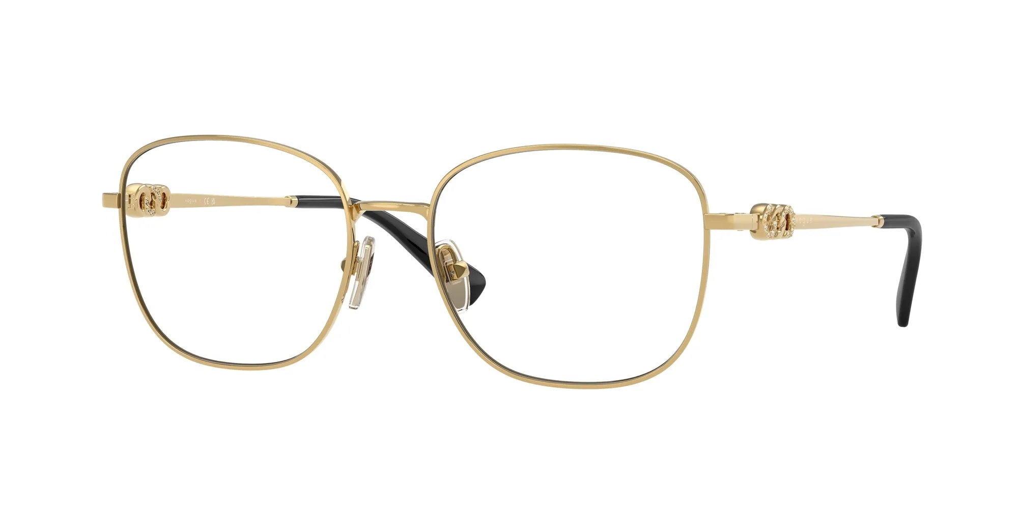 VOGUE EYEWEAR VO4319B 280 Montature da vista Metallo Oro Squadrata Normale - immagine 1