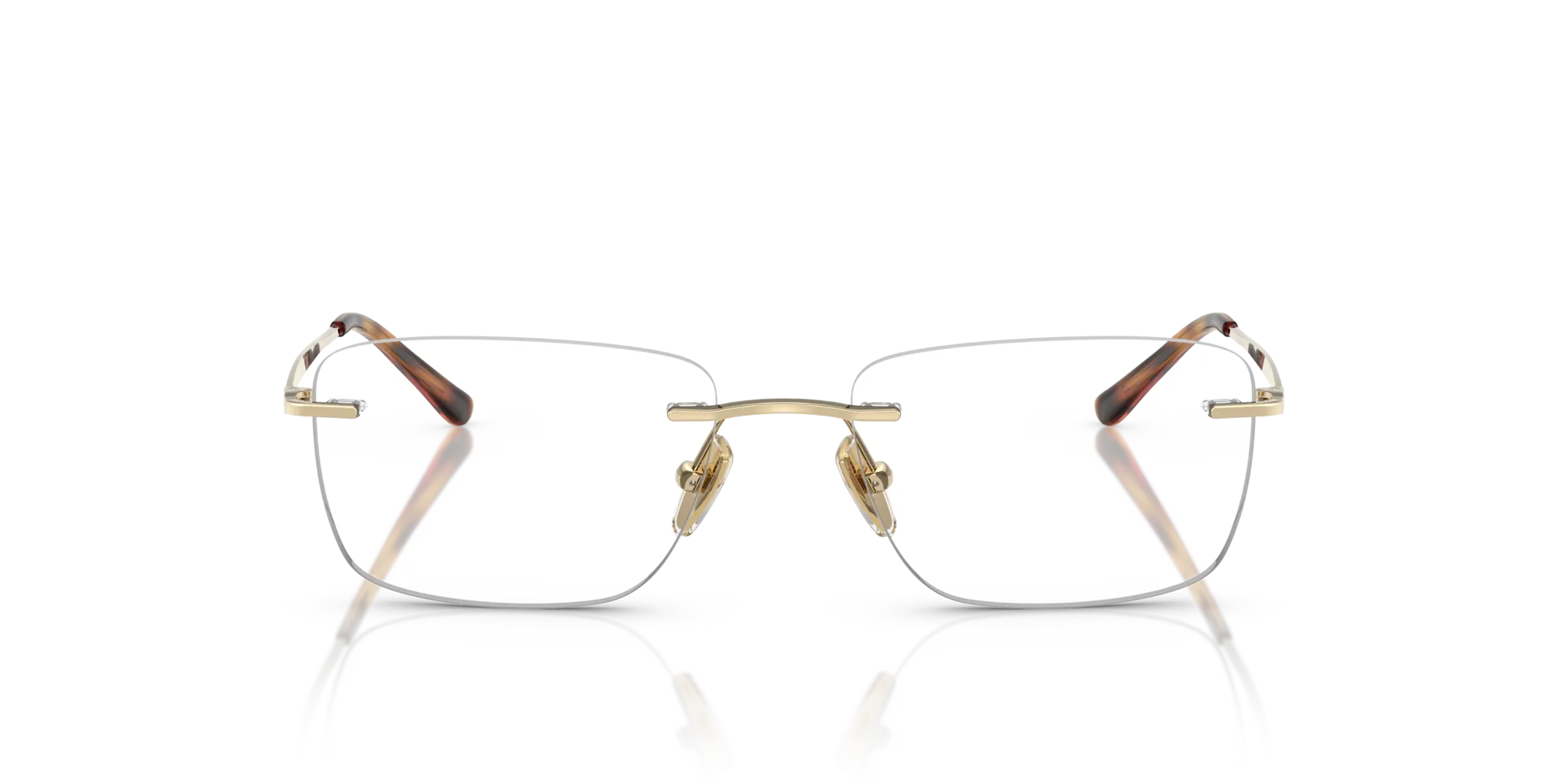 VOGUE EYEWEAR VO4314I 848 Montature da vista Metallo Oro Pillow Normale - immagine 3