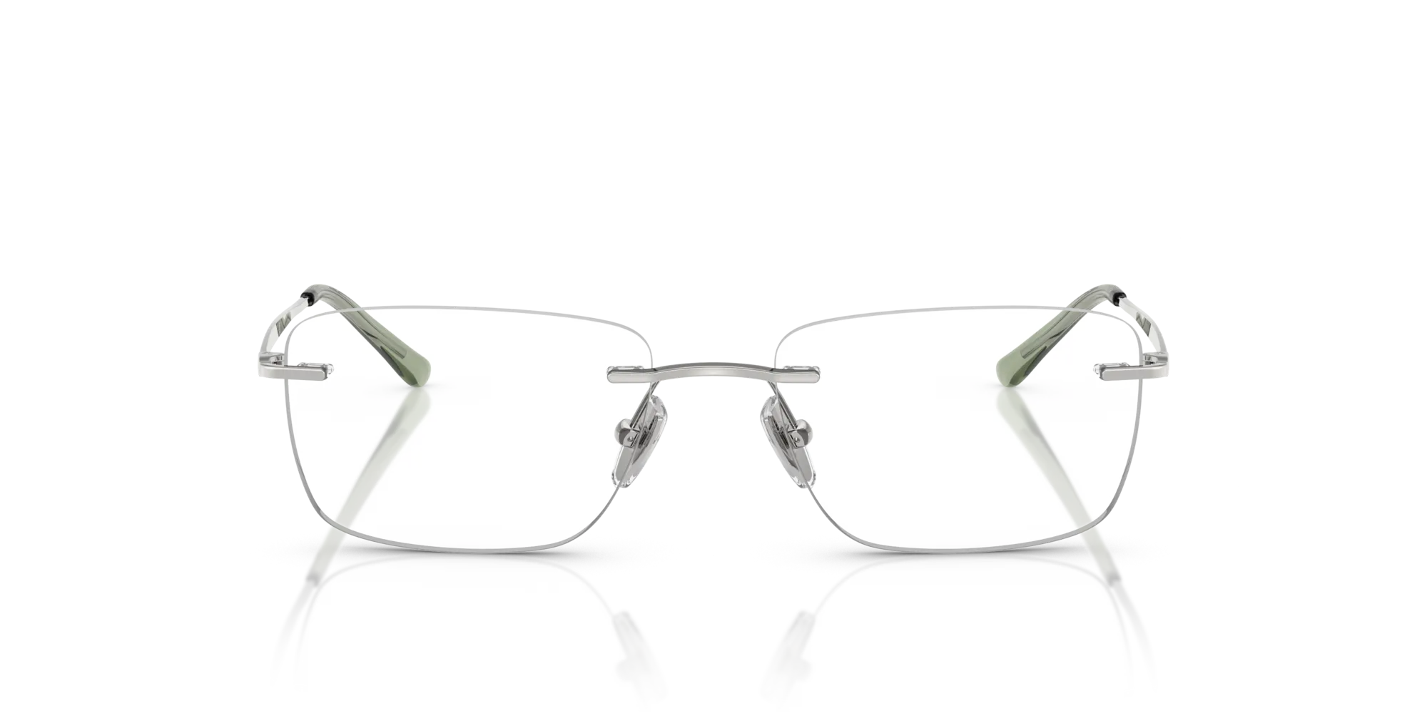 VOGUE EYEWEAR VO4314I 323 Montature da vista Metallo Argento Pillow Normale - immagine 3