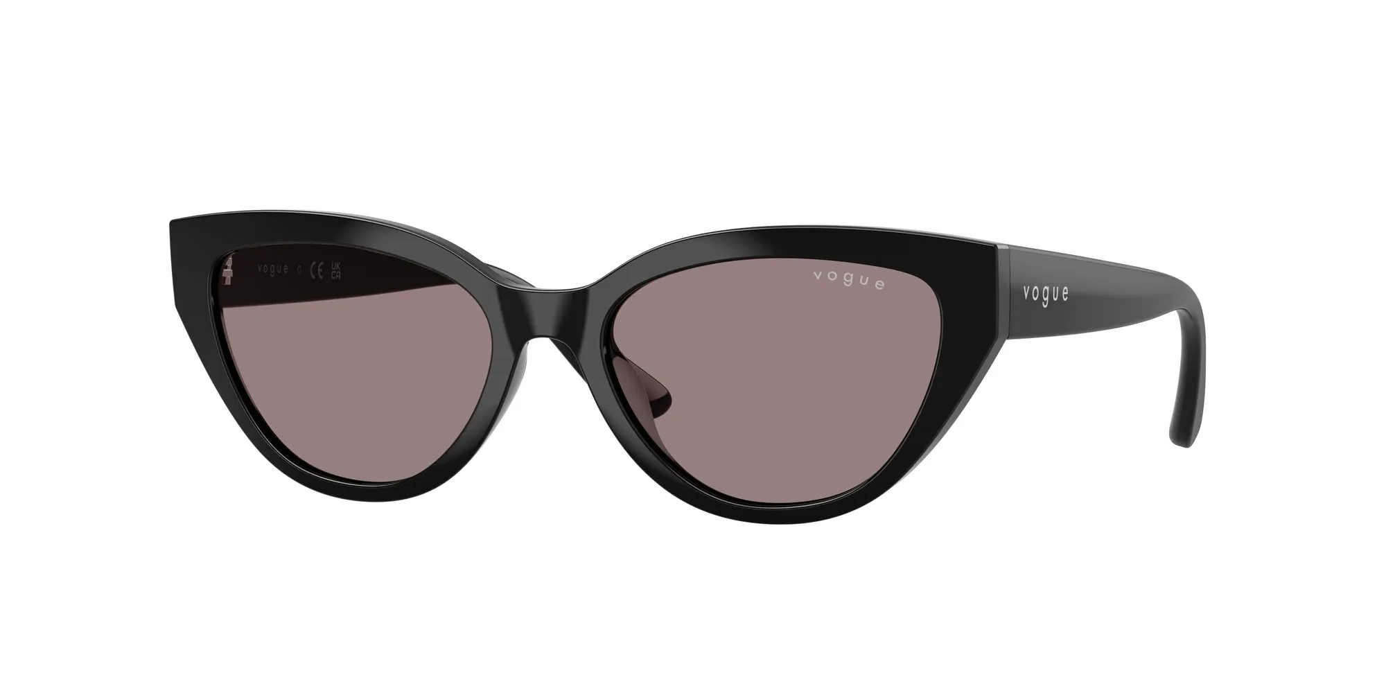 VOGUE EYEWEAR VJ2026 W44/7N Occhiali da sole bambino Nylon Nero Viola Farfalla Normale - immagine 1