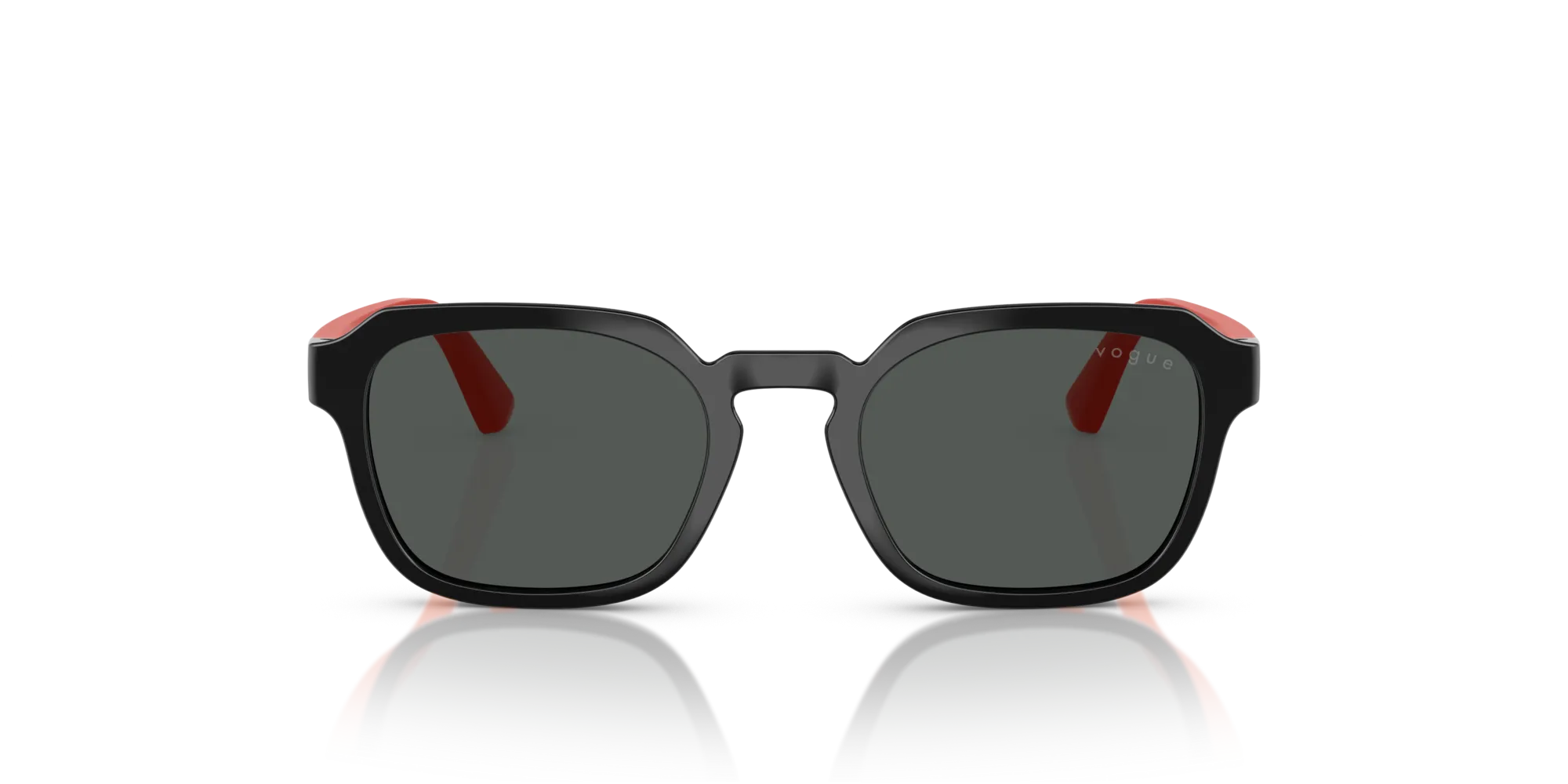 VOGUE EYEWEAR VJ2025 W44/87 Occhiali da sole bambino Nylon Nero Grigio Geometrica Normale - immagine 3