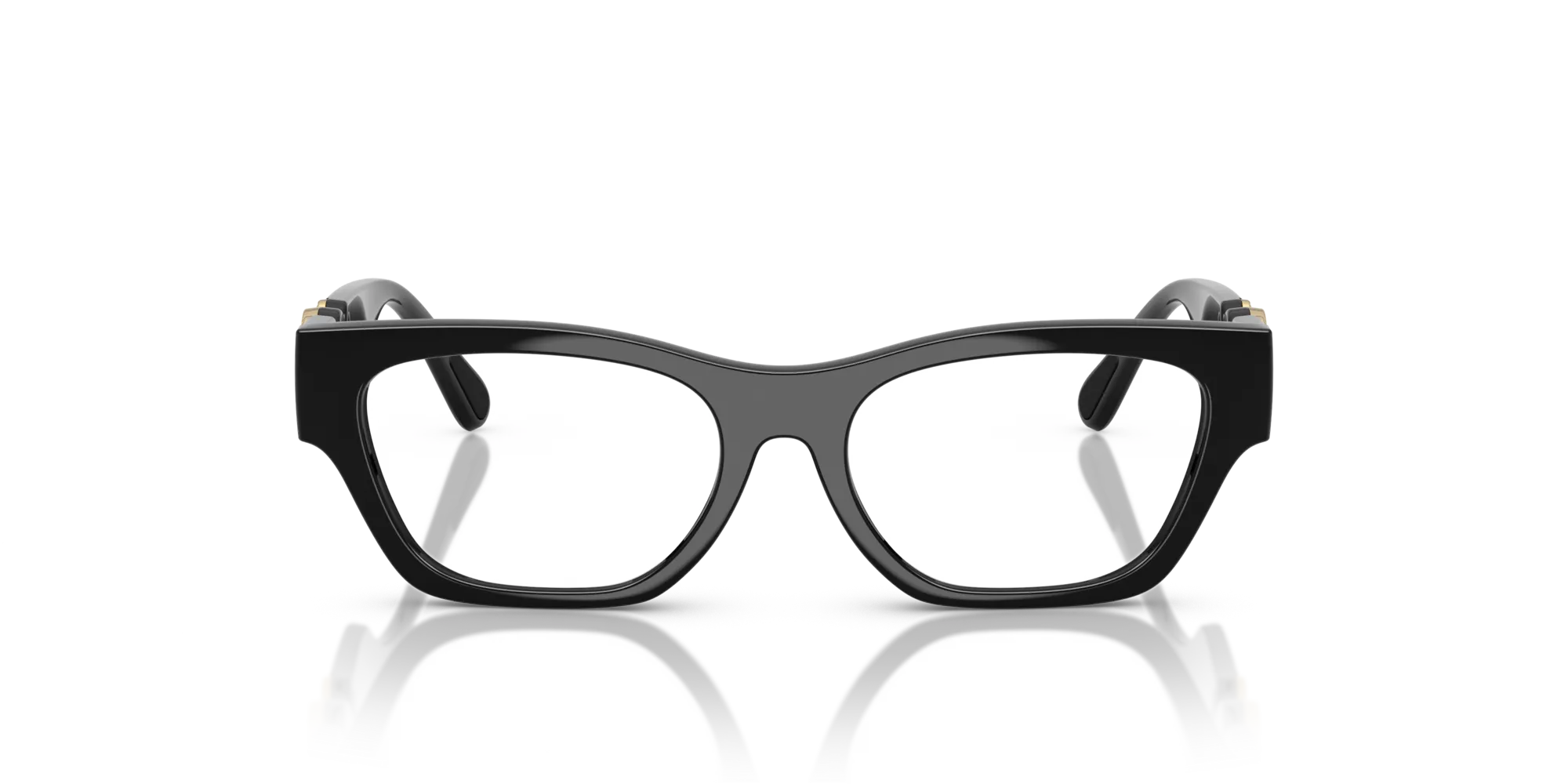 Versace VK3008U GB1 Montature da vista Iniettato Nero Rotonda Normale - immagine 3