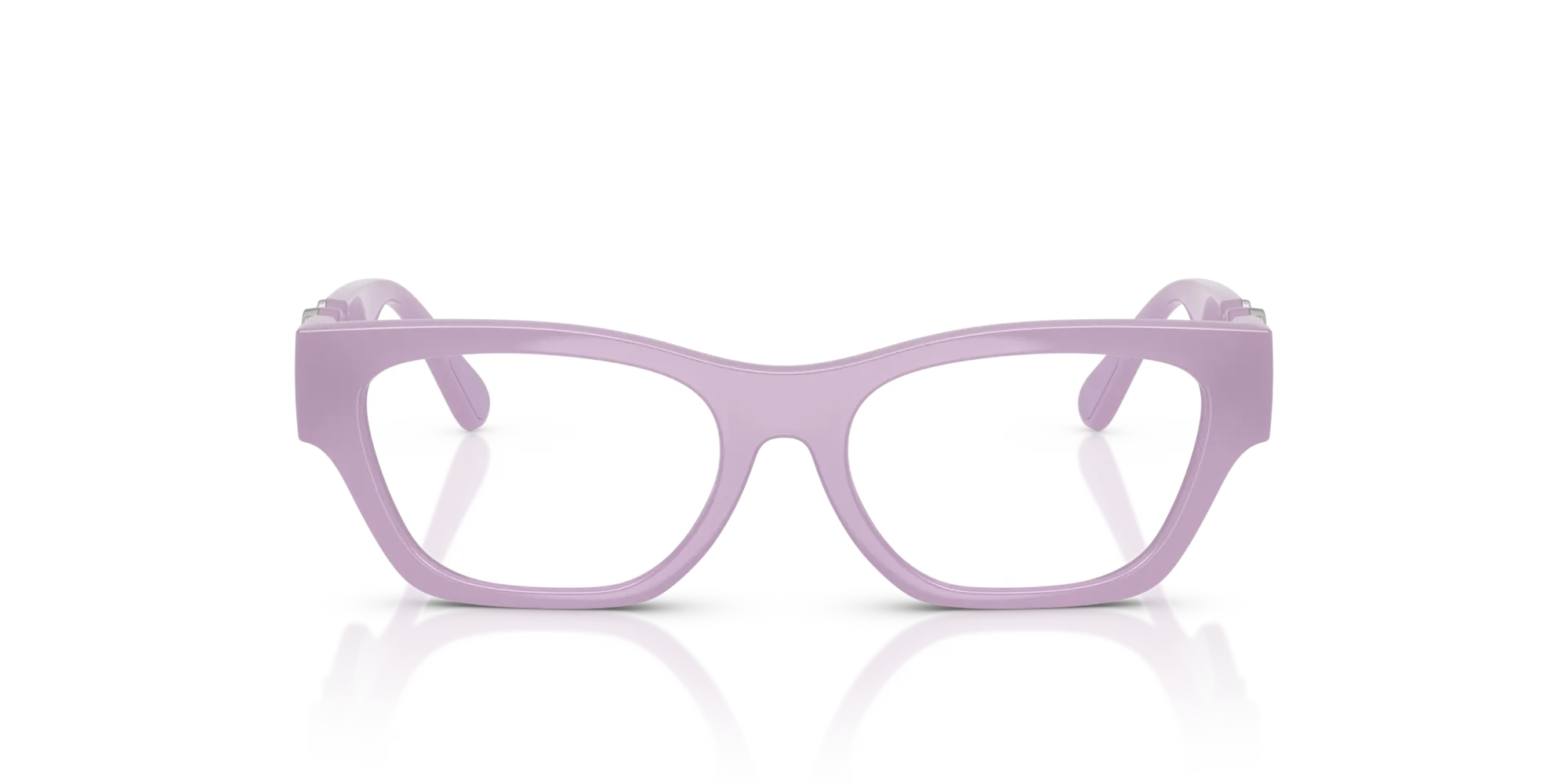 Versace VK3008U 5506 Montature da vista Iniettato Viola Rotonda Normale - immagine 3