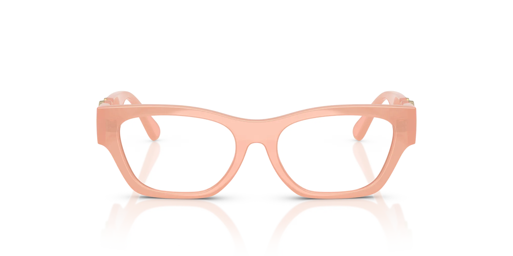 Versace VK3008U 5497 Montature da vista Iniettato Rosa Rotonda Normale - immagine 3