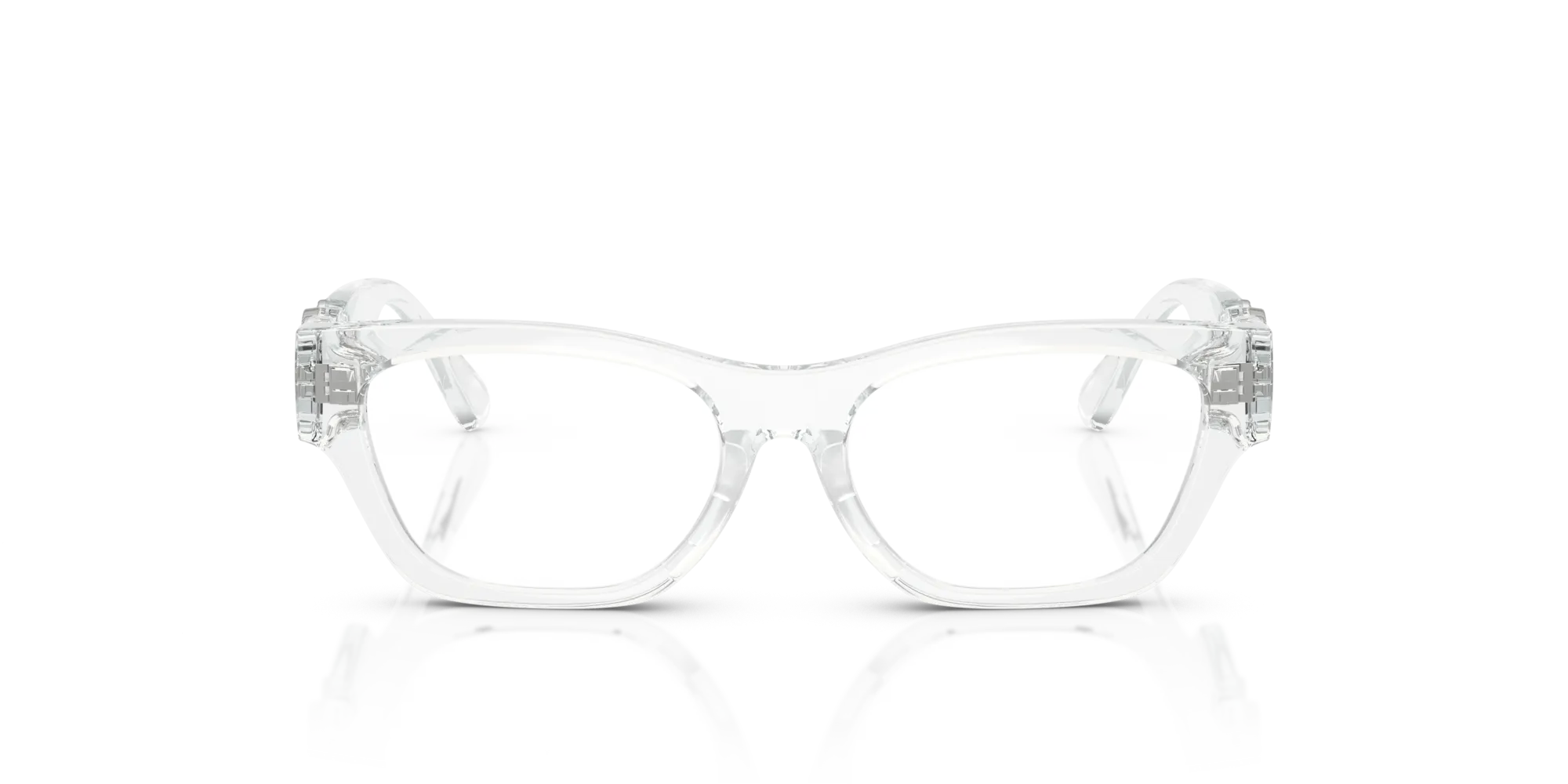Versace VK3008U 148 Montature da vista Iniettato Trasparente Rotonda Normale - immagine 3
