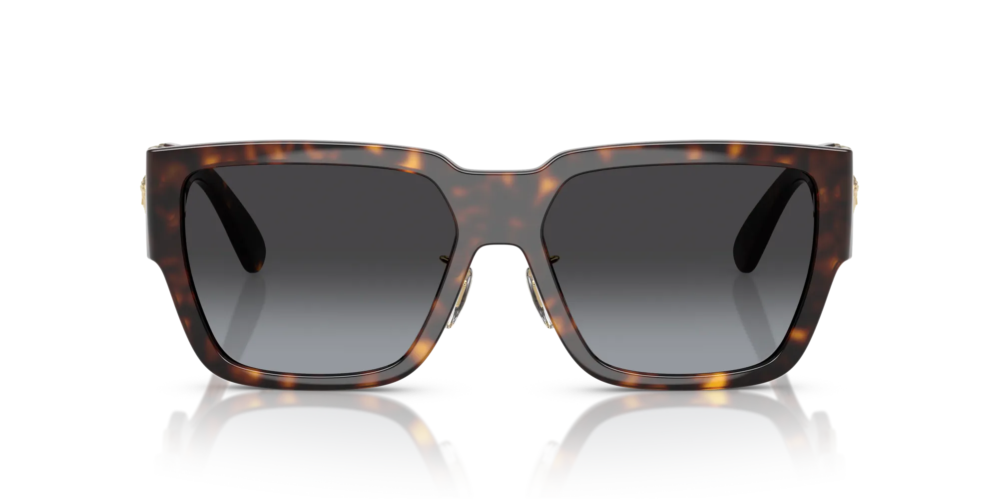 Versace VE4483D 108/8G Occhiali da sole Iniettato Tartaruga Grigio Squadrata Normale Sfumato - immagine 3