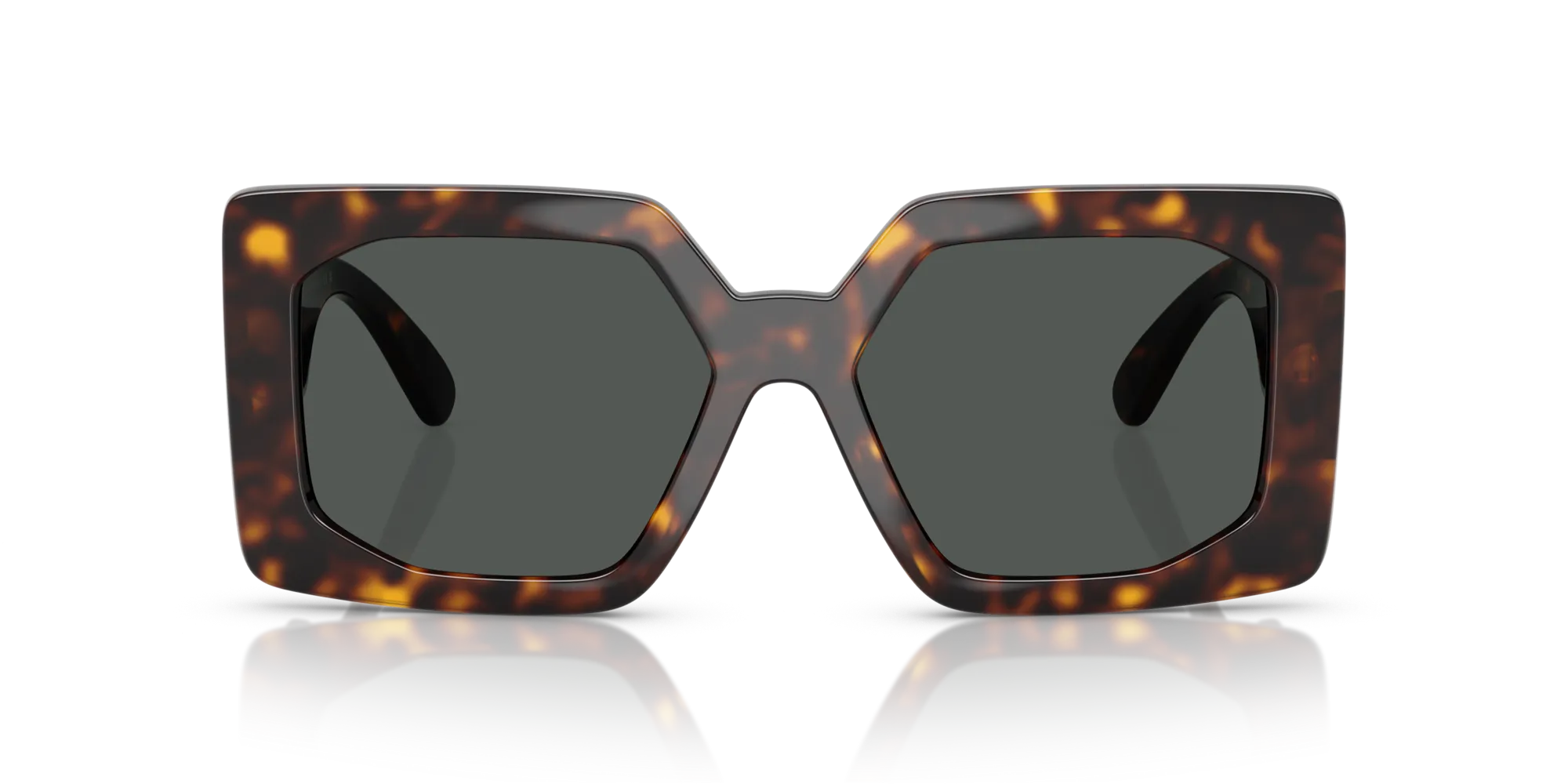 Versace VE4478U 108/87 Occhiali da sole Iniettato Tartaruga Grigio Squadrata Normale - immagine 3