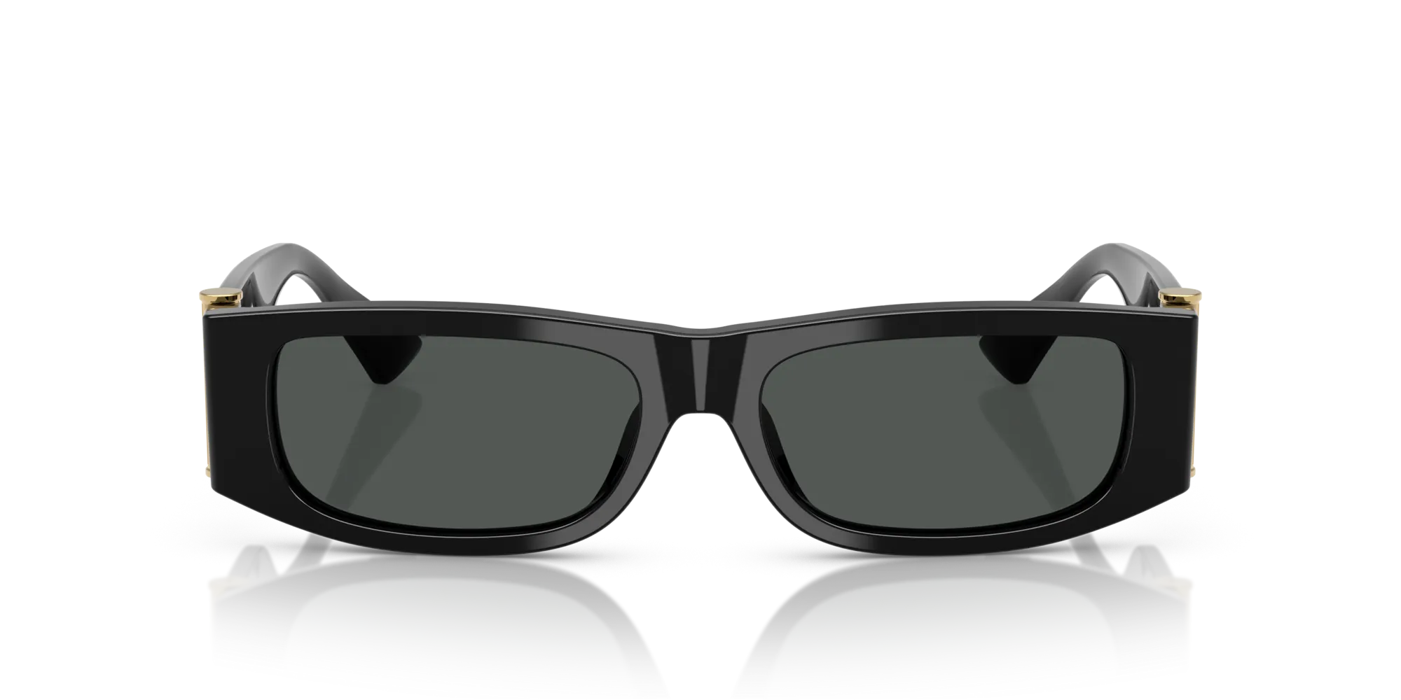 Versace VE4476U GB1/87 Occhiali da sole Acetato Nero Grigio Squadrata Normale - immagine 3