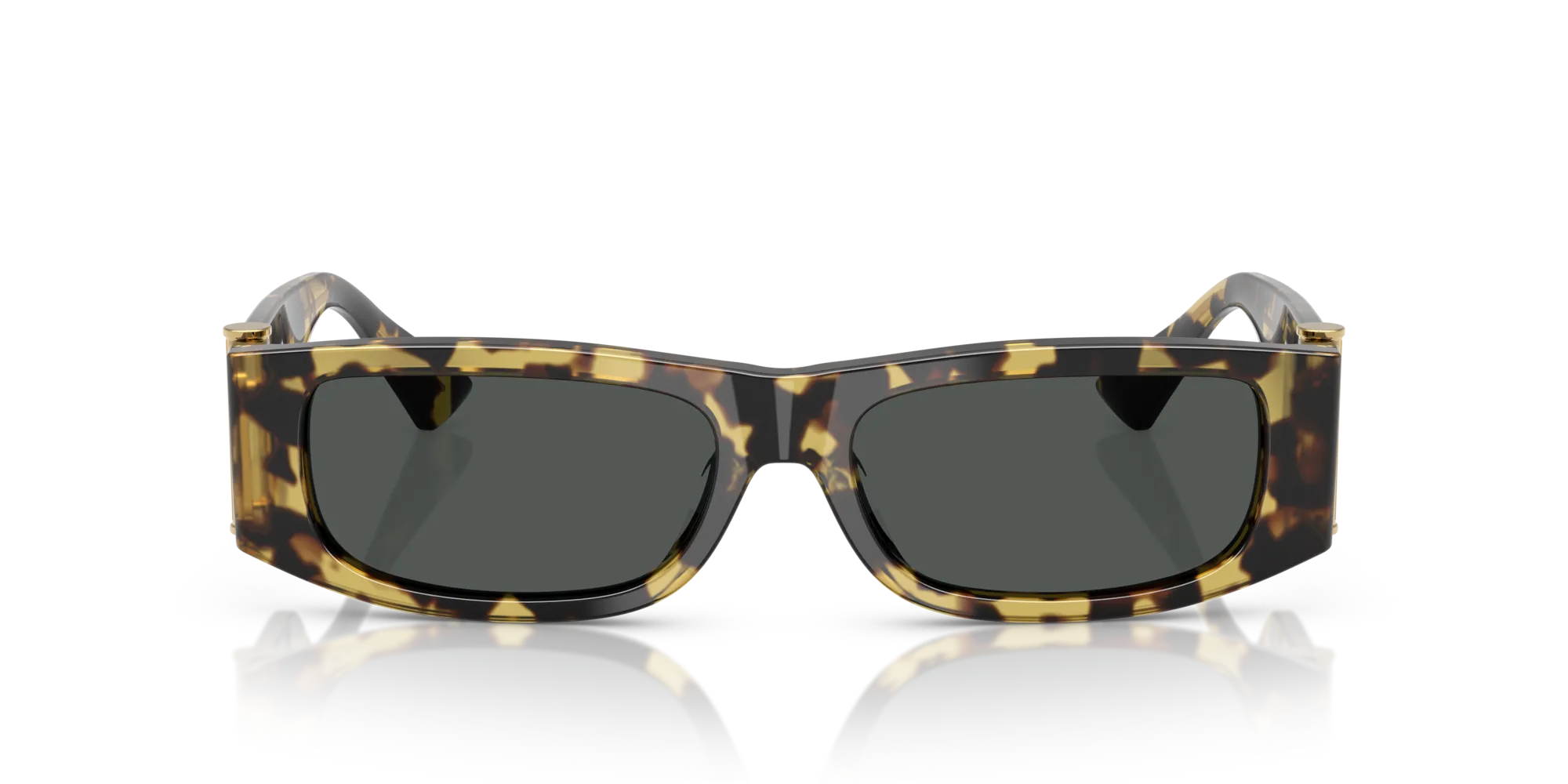 Versace VE4476U 777/87 Occhiali da sole Acetato Tartaruga Grigio Squadrata Normale - immagine 3