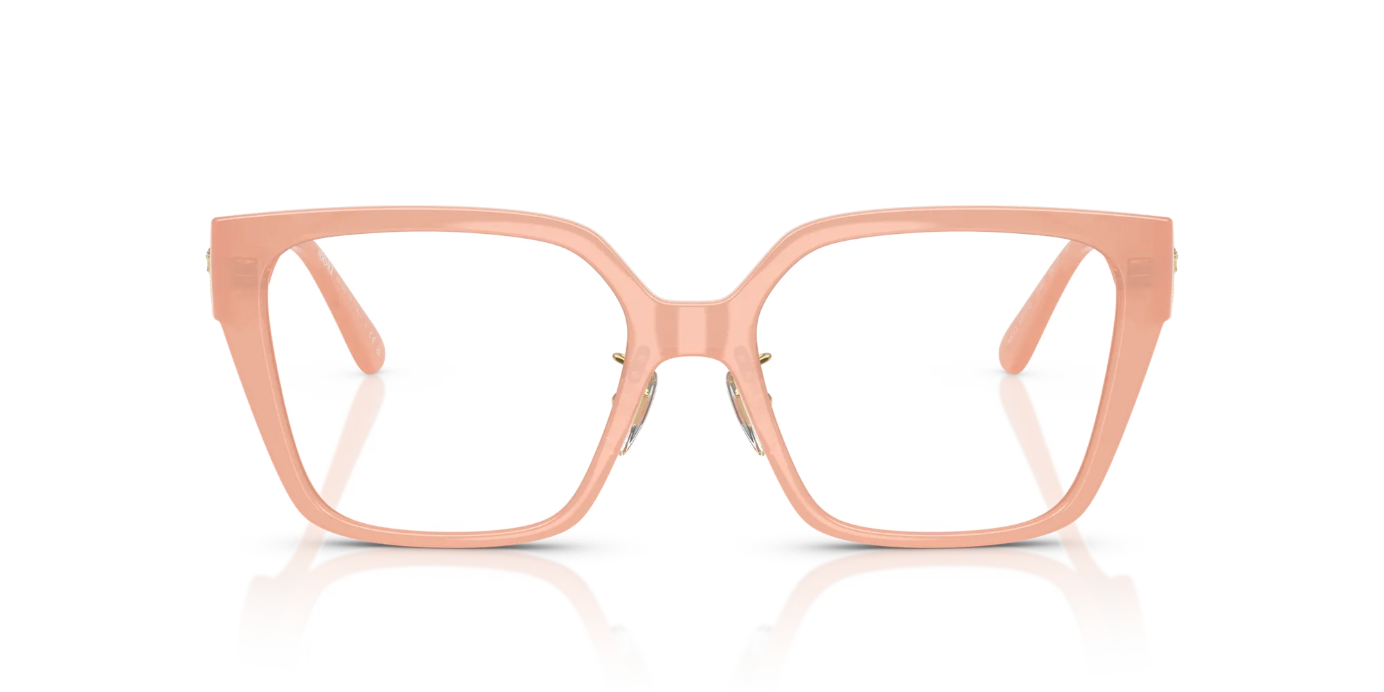Versace VE3371D 5497 Montature da vista Iniettato Rosa Squadrata Normale - immagine 3