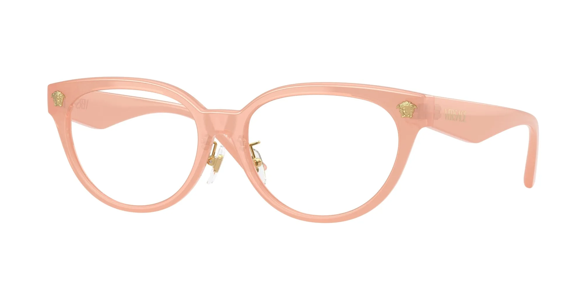 Versace VE3370D 5497 Montature da vista Iniettato Rosa Pantos Normale - immagine 1