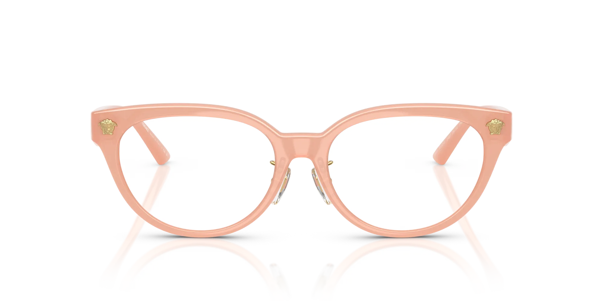 Versace VE3370D 5497 Montature da vista Iniettato Rosa Pantos Normale - immagine 3