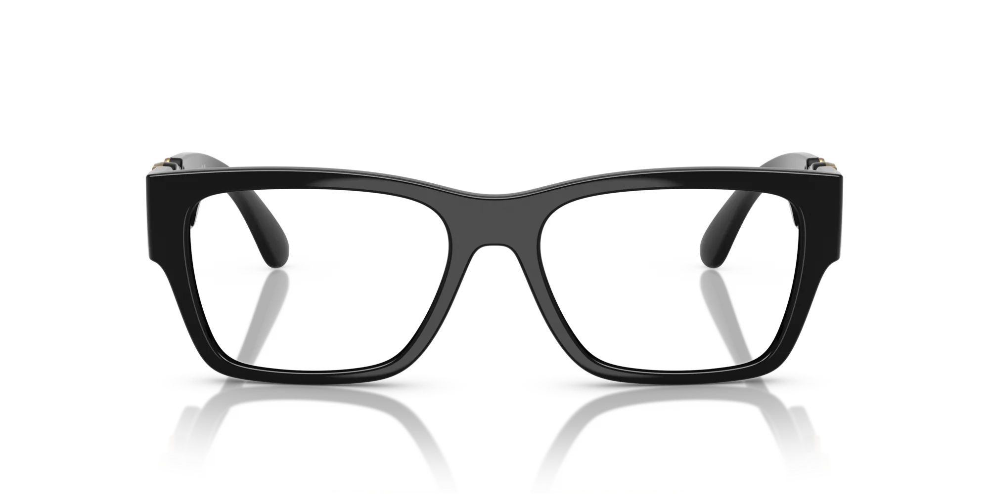 Versace VE3368U GB1 Montature da vista Iniettato Nero Squadrata Normale - immagine 3