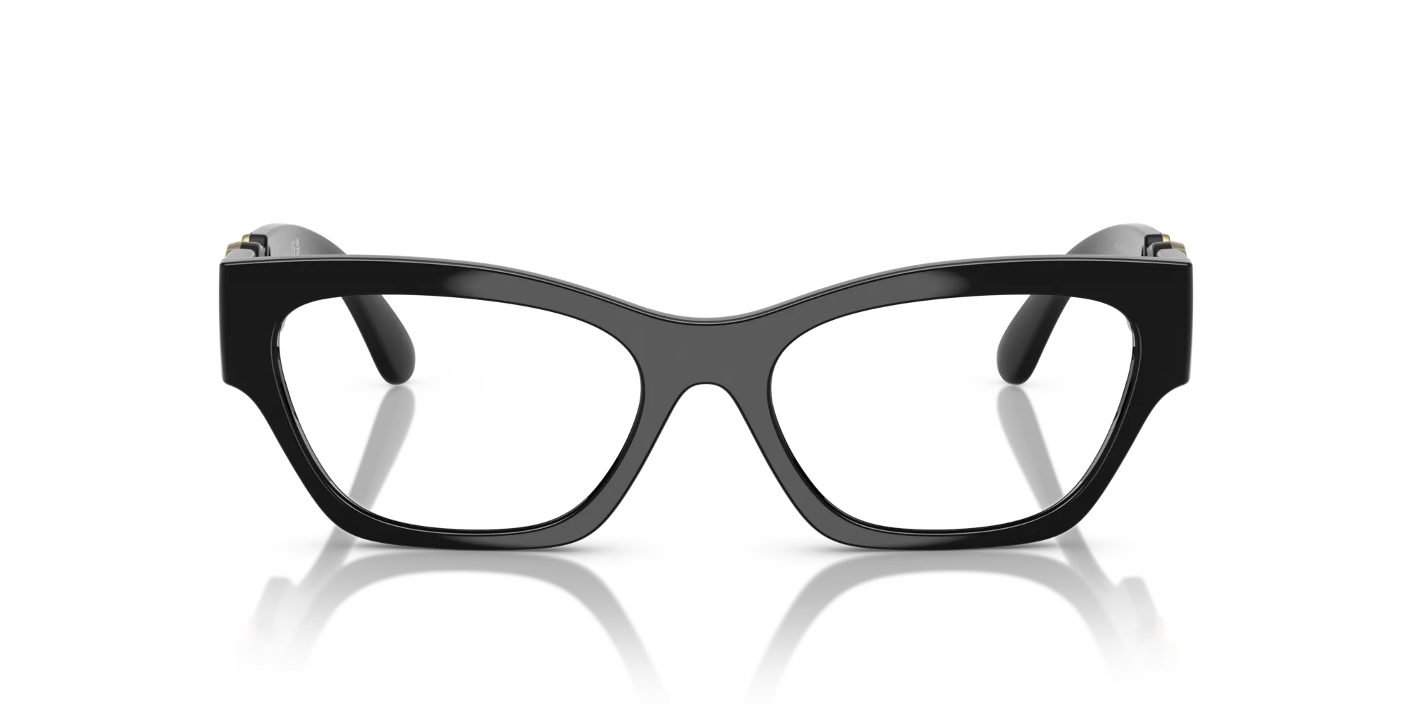 Versace VE3367U GB1 Montature da vista Iniettato Nero Cat Eye Normale - immagine 3