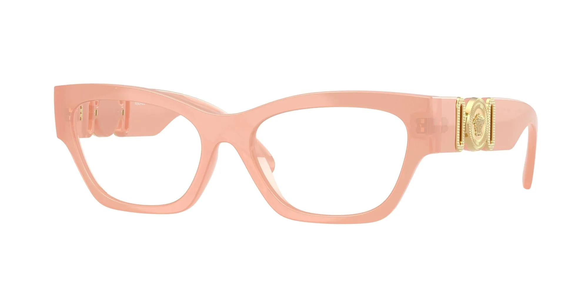Versace VE3367U 5392 Montature da vista Iniettato Rosa Cat Eye Normale - immagine 1