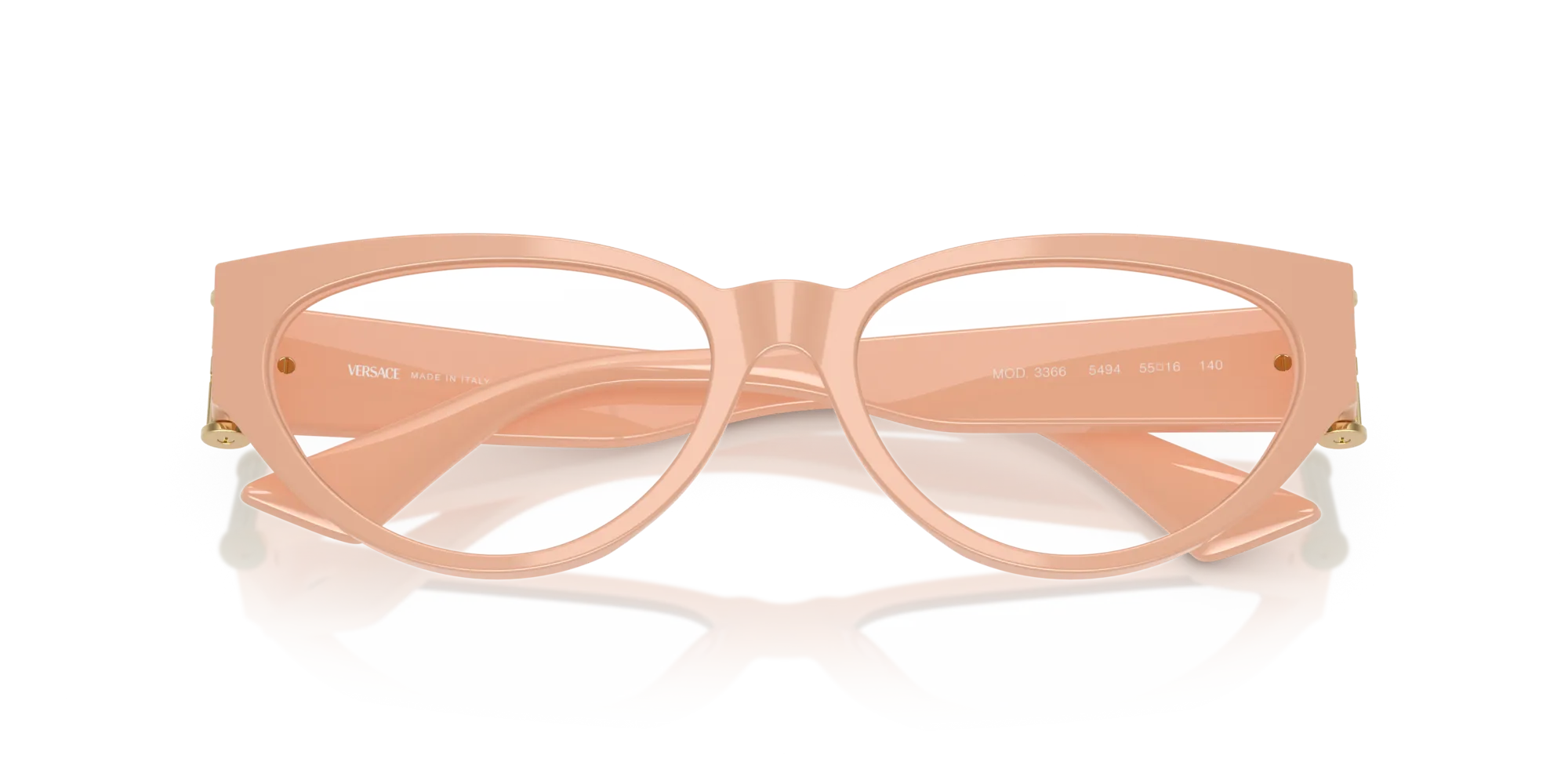 Versace VE3366 5494 Montature da vista Acetato Rosa Cat Eye Normale - immagine 2