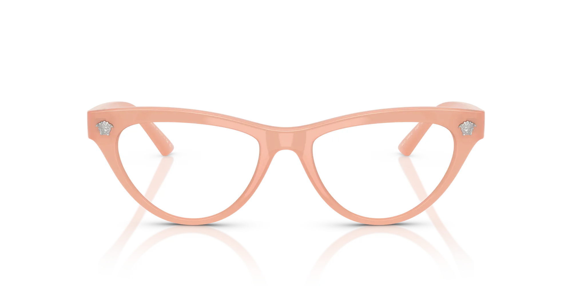 Versace VE3364U 5497 Montature da vista Iniettato Rosa Cat Eye Normale - immagine 3