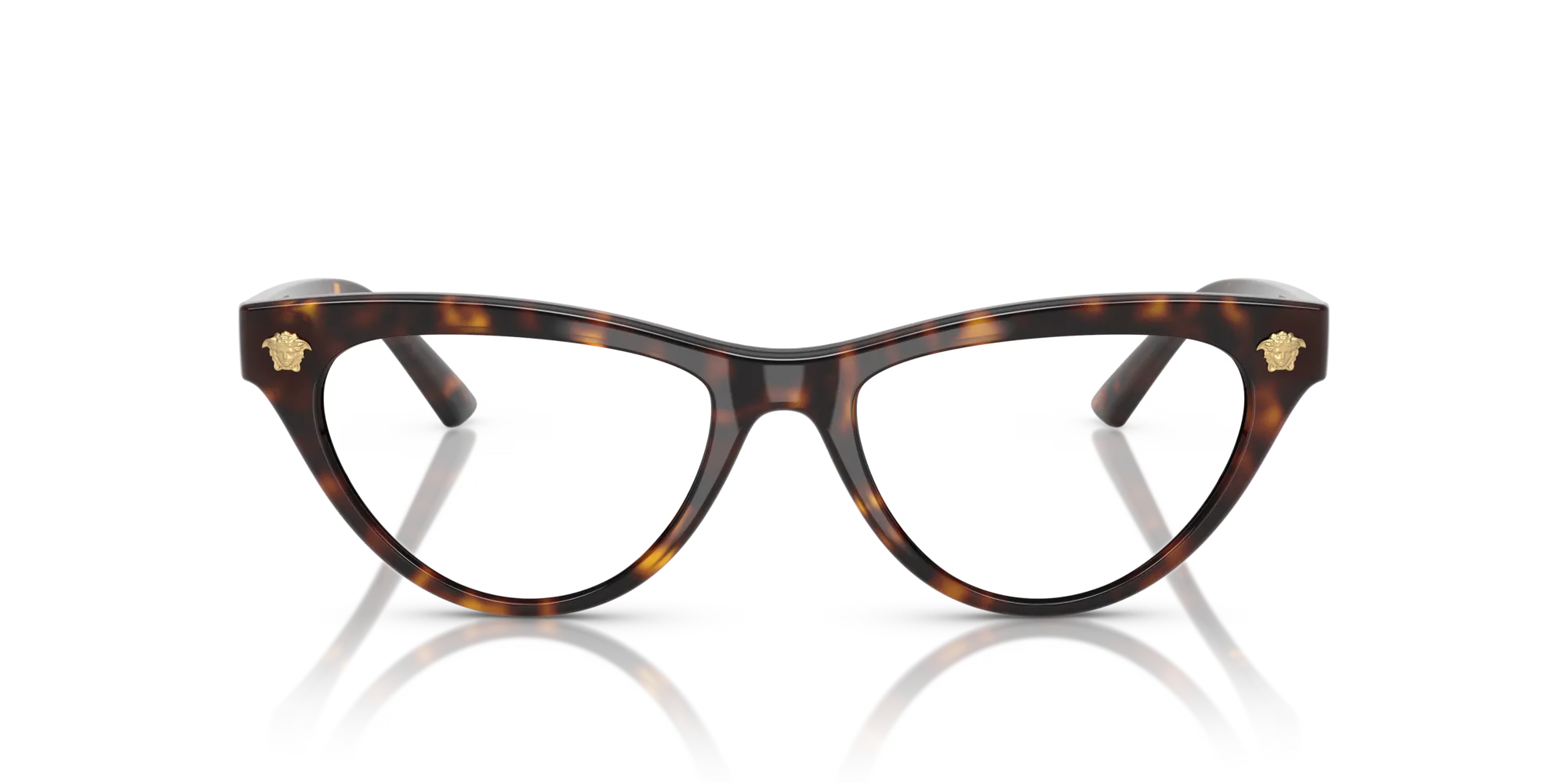 Versace VE3364U 108 Montature da vista Iniettato Tartaruga Cat Eye Normale - immagine 3