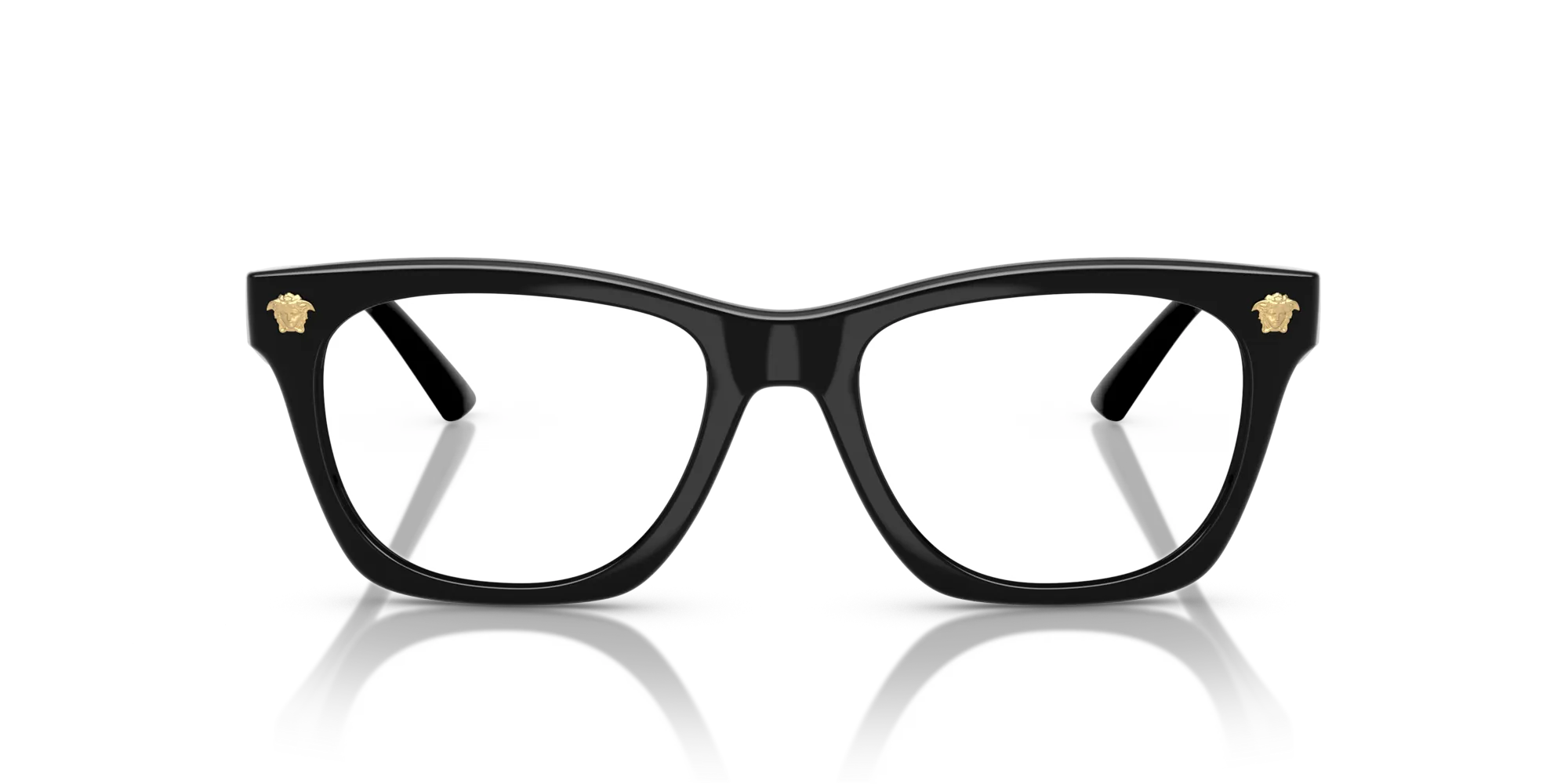 Versace VE3363U GB1 Montature da vista Iniettato Nero Squadrata Normale - immagine 3