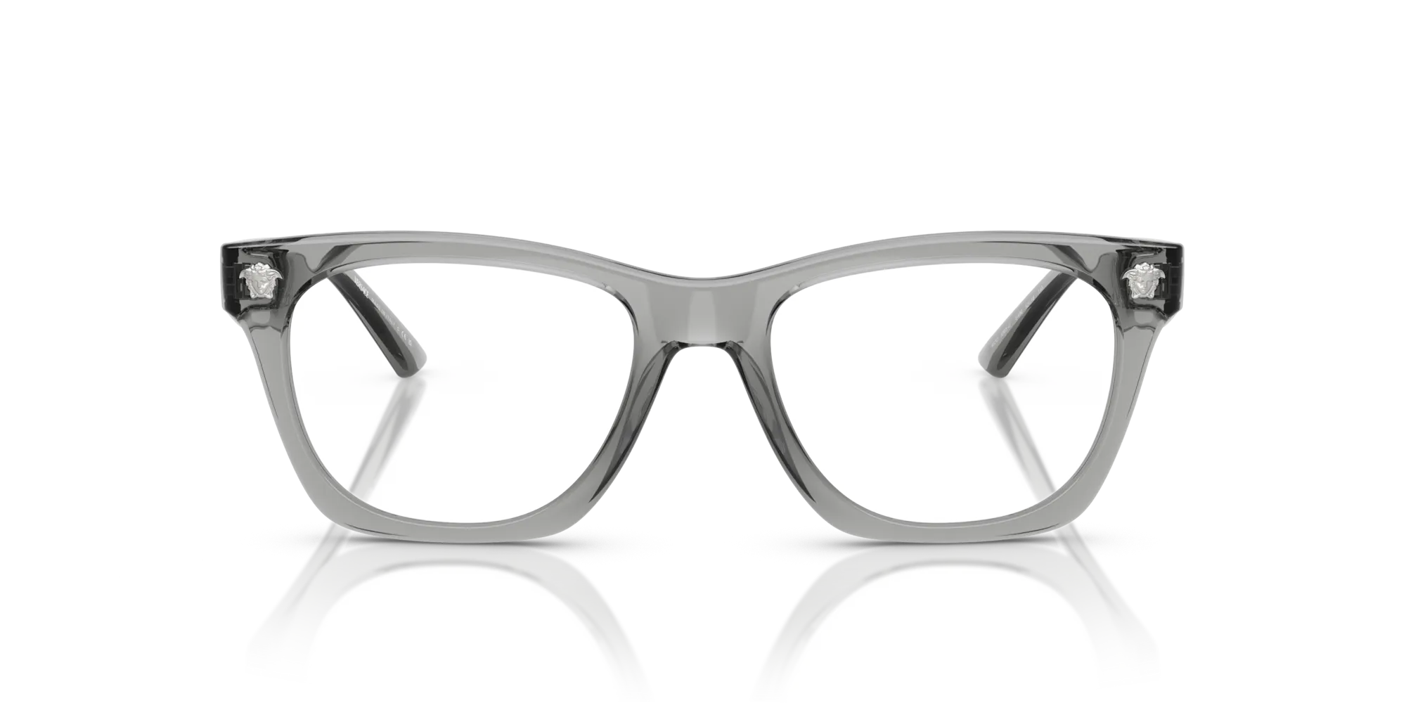 Versace VE3363U 5496 Montature da vista Iniettato Grigio Squadrata Normale - immagine 3