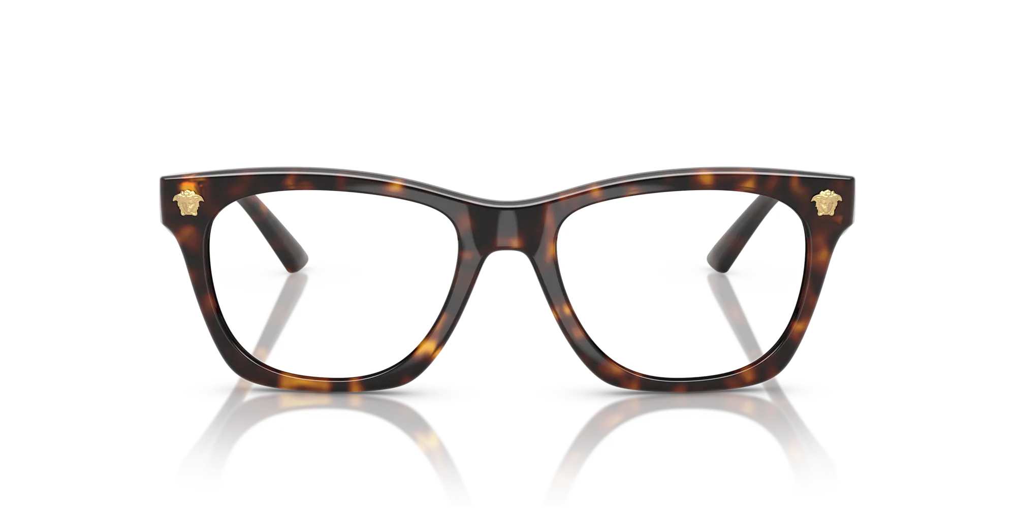 Versace VE3363U 108 Montature da vista Iniettato Tartaruga Squadrata Normale - immagine 3