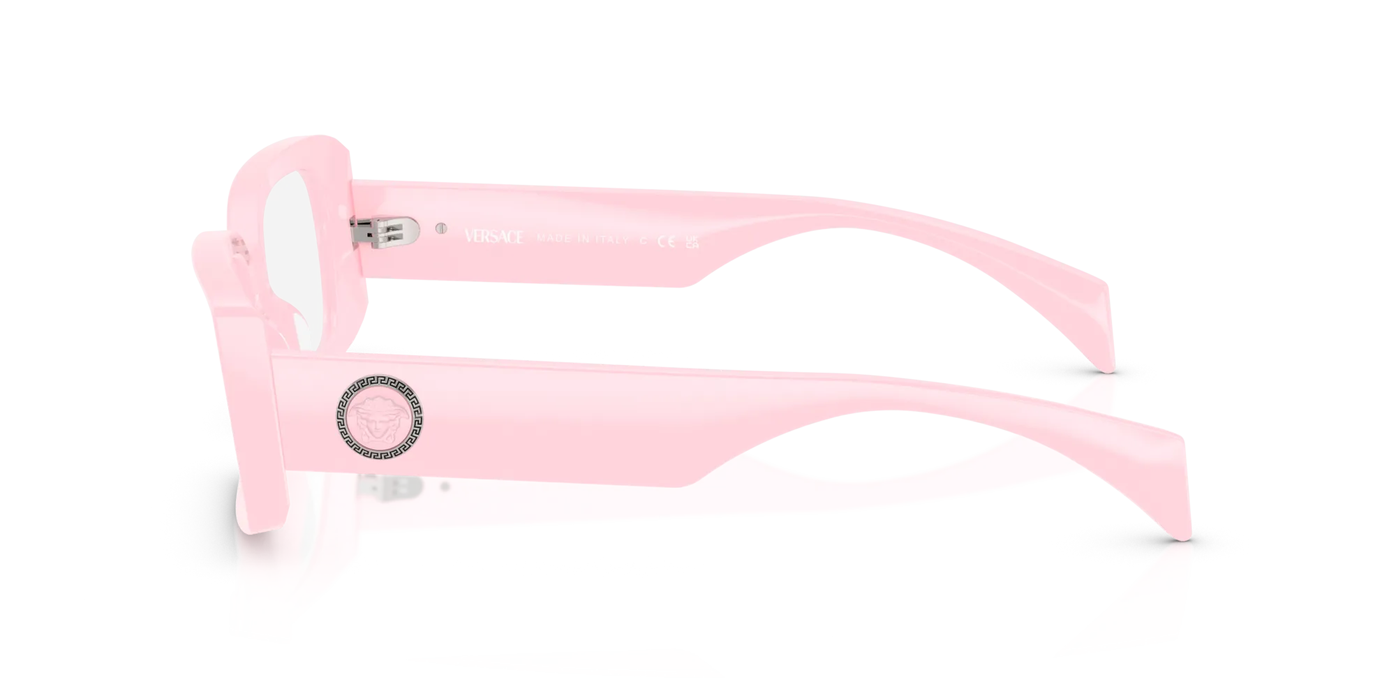 Versace VE3362U 5485 Montature da vista Acetato Rosa Squadrata Normale - immagine 4