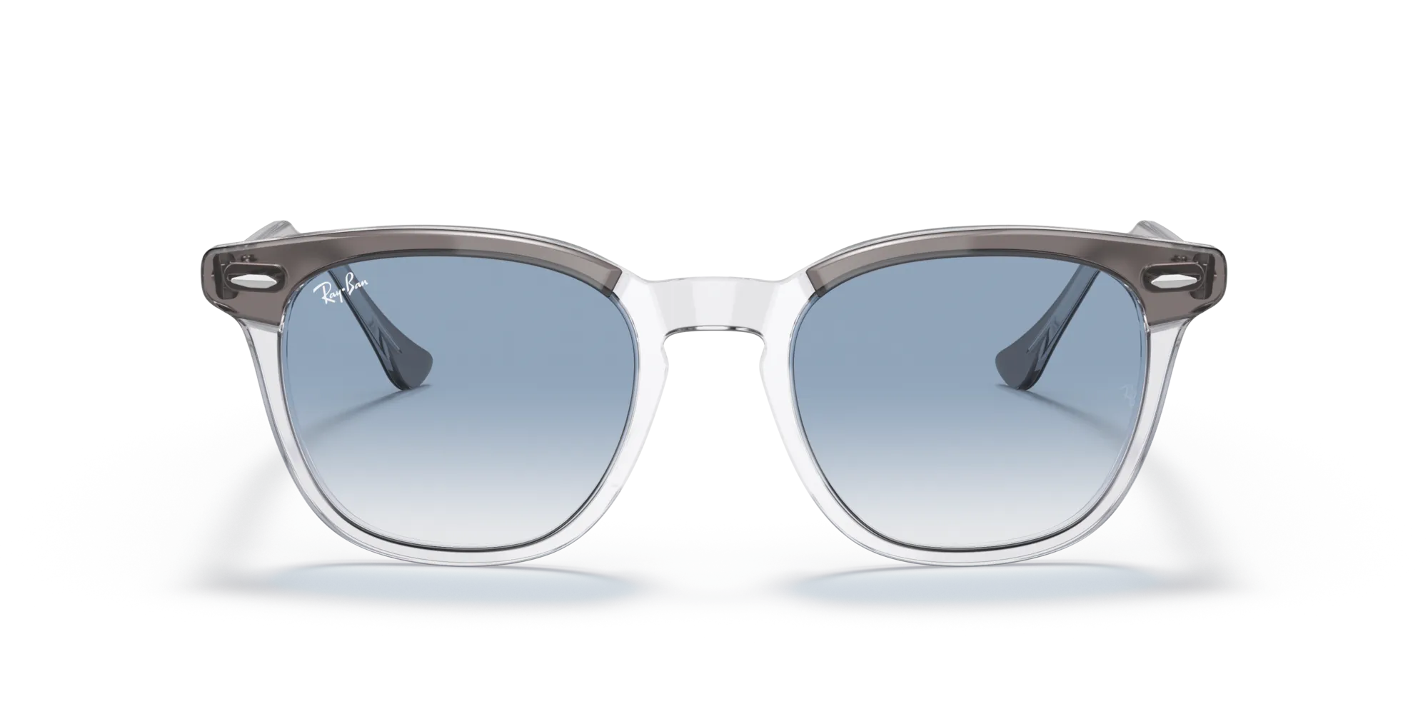 Ray - Ban RB2298 HAWKEYE 13553F Occhiali da sole Plastica Grigio Blu Squadrata Normale Sfumato - immagine 3